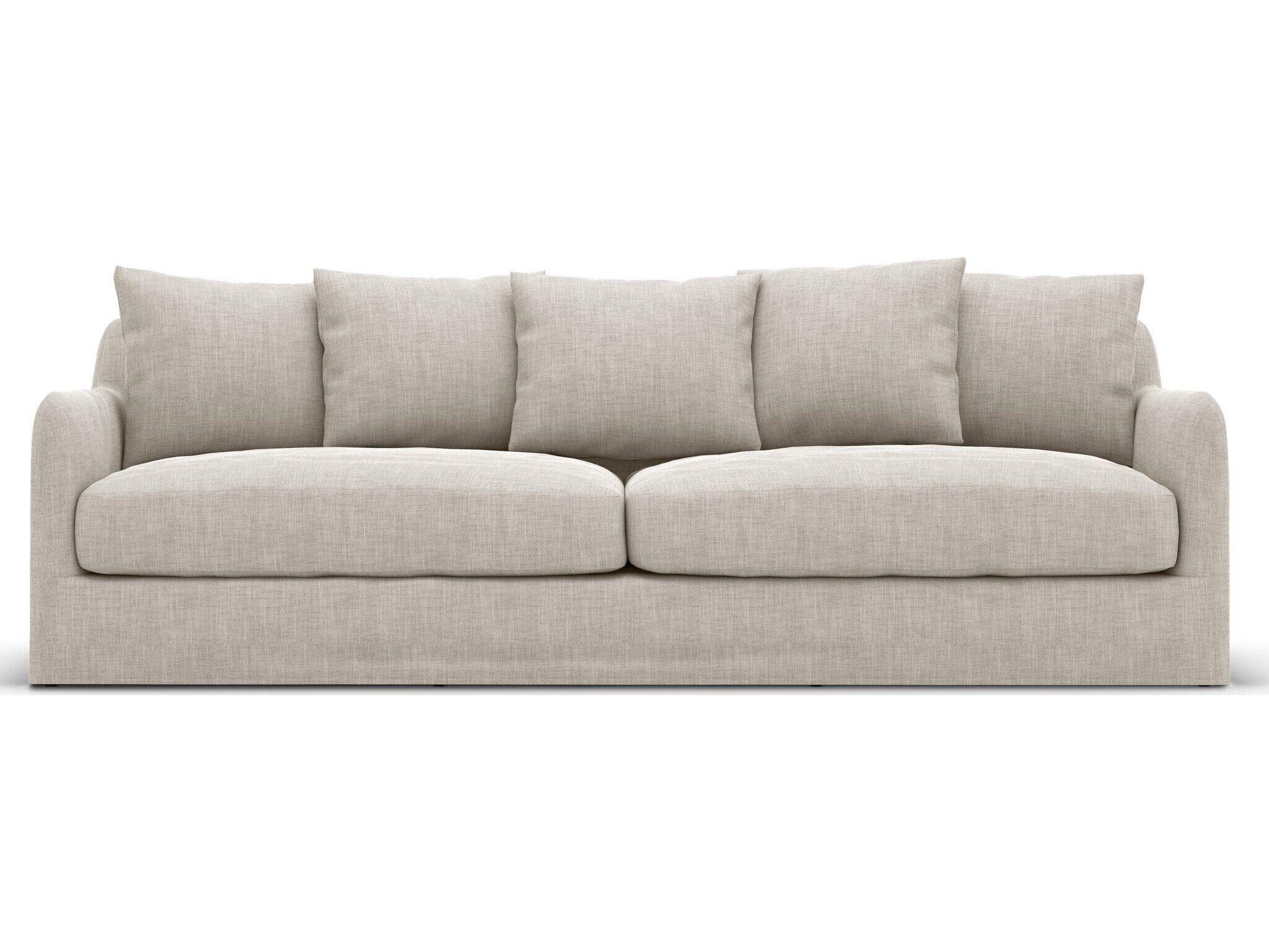 Four Hands Outdoor Solano Stone Grey Sofa