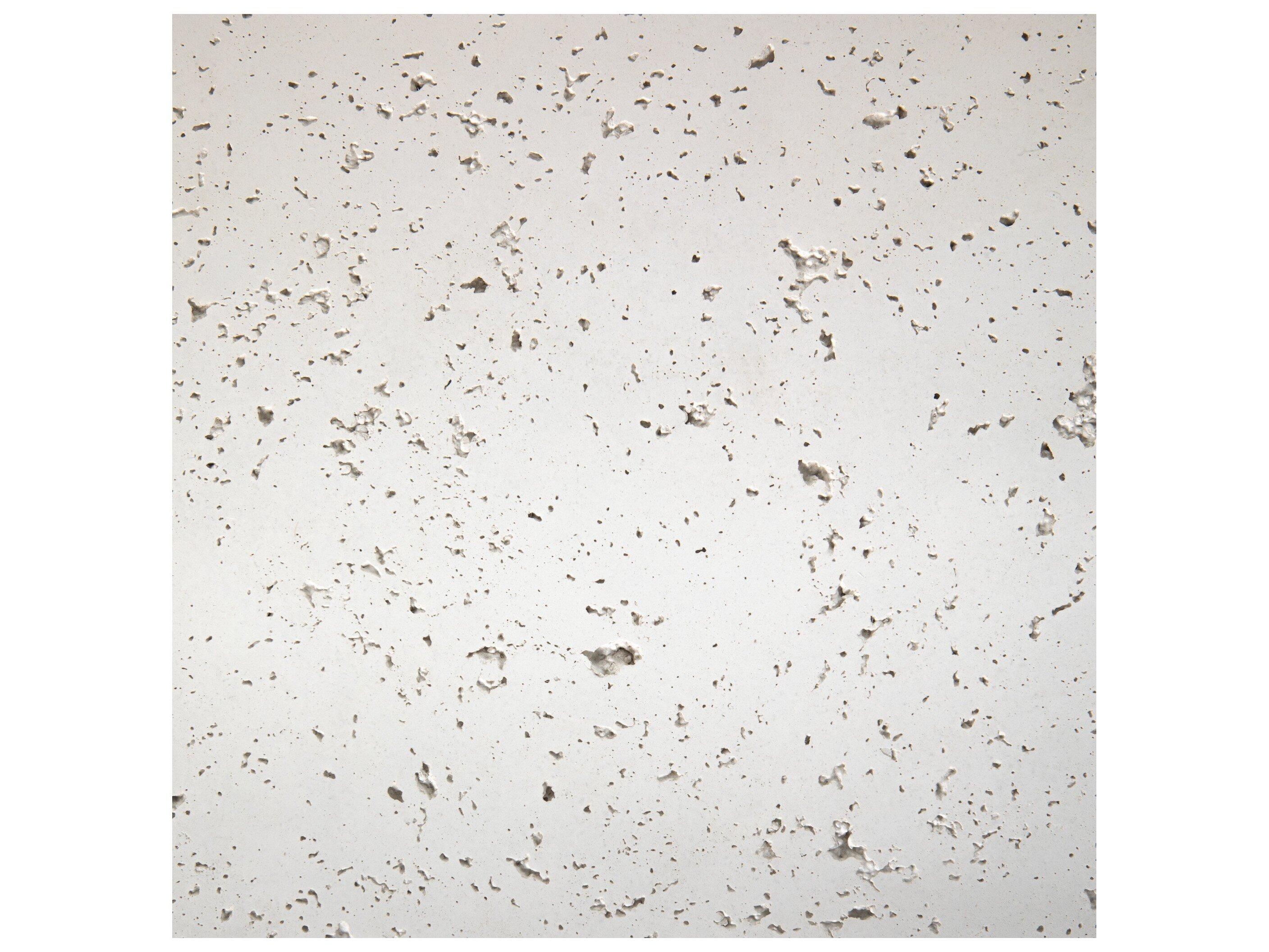 Four Hands Outdoor Constantine Textured White Concrete Round Coffee Table