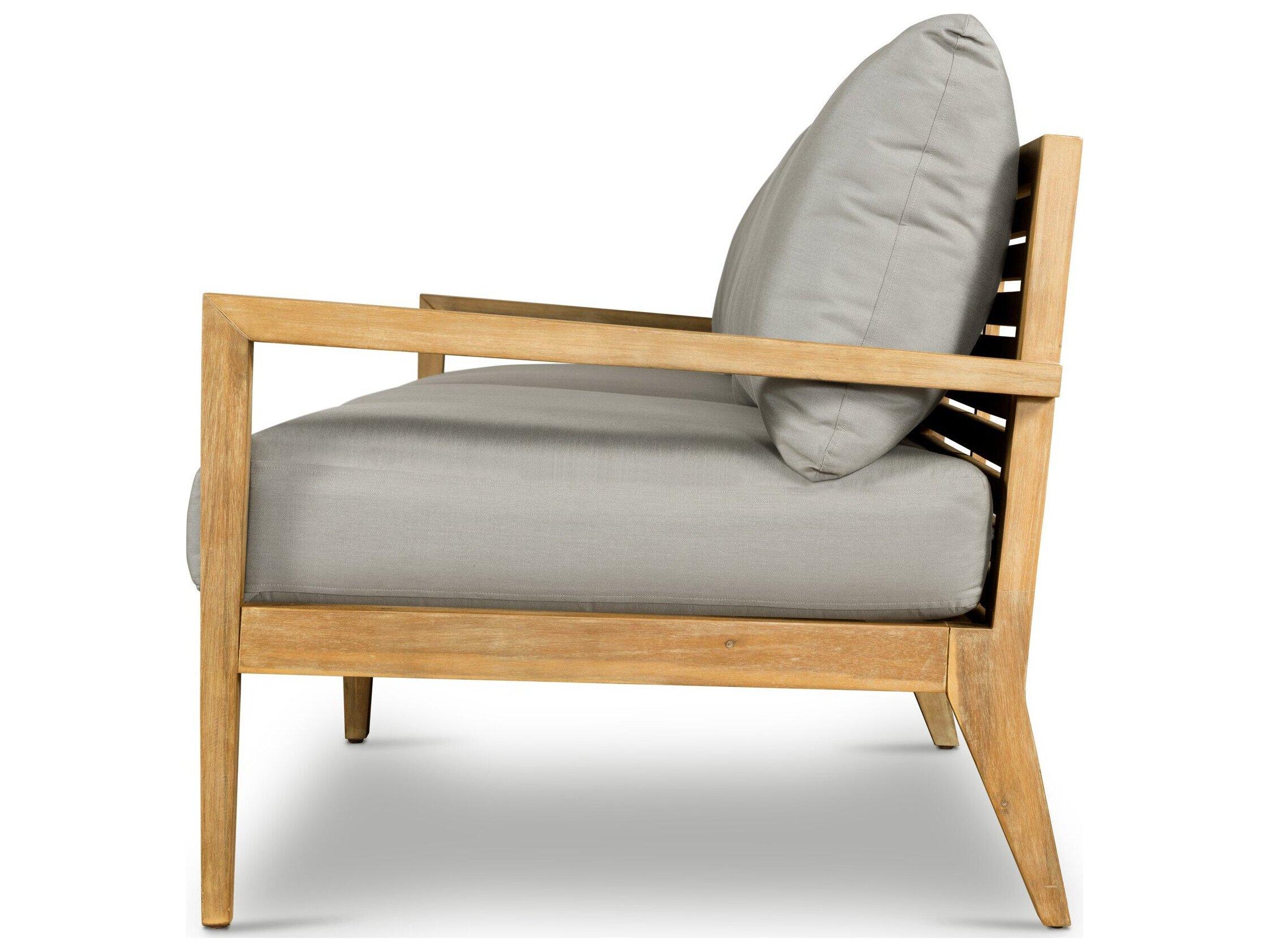 Four Hands Outdoor Belfast Royal Taupe Acacia Sofa