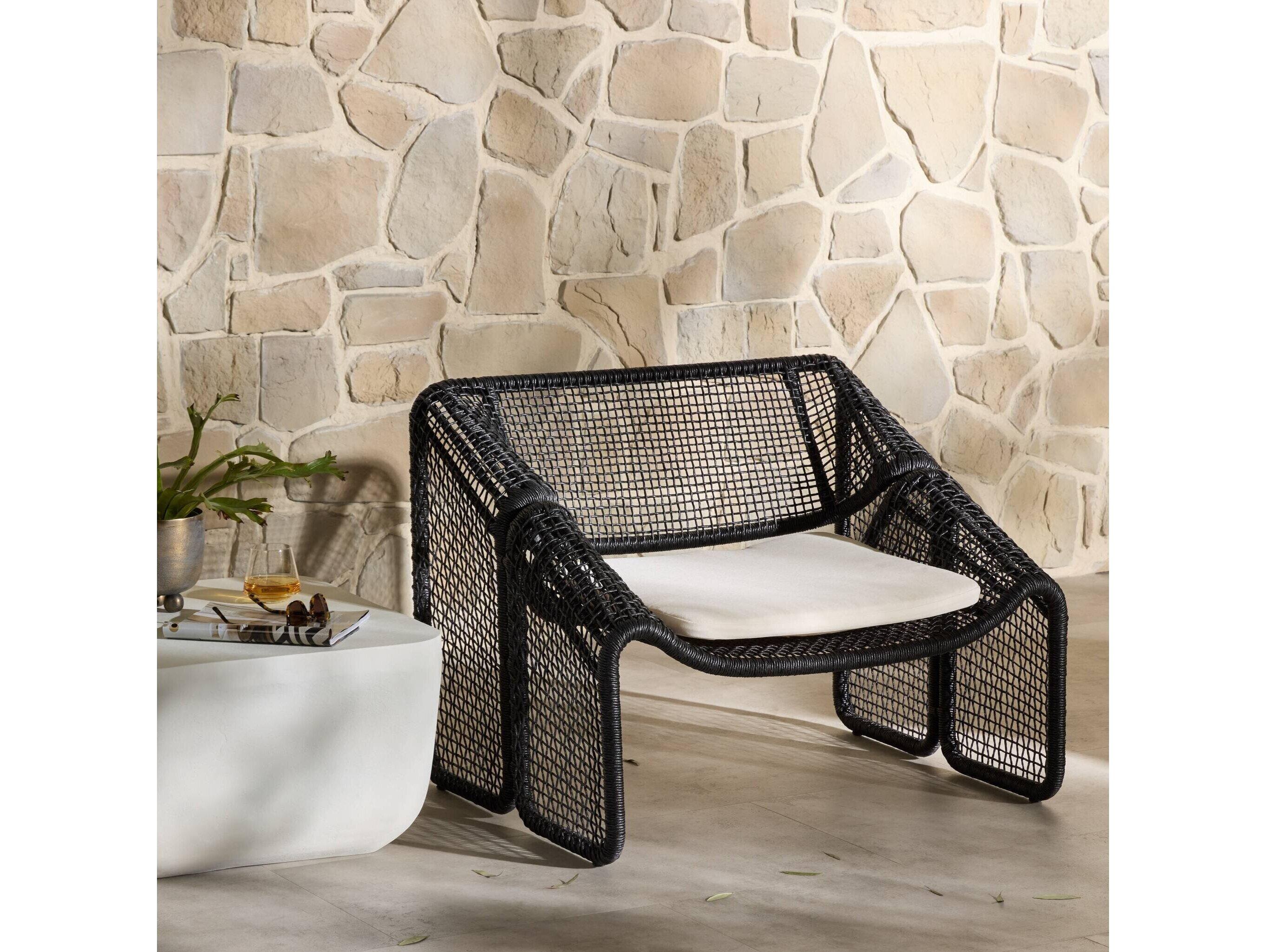 Four Hands Outdoor Solano Aluminum Cushion Lounge Chair