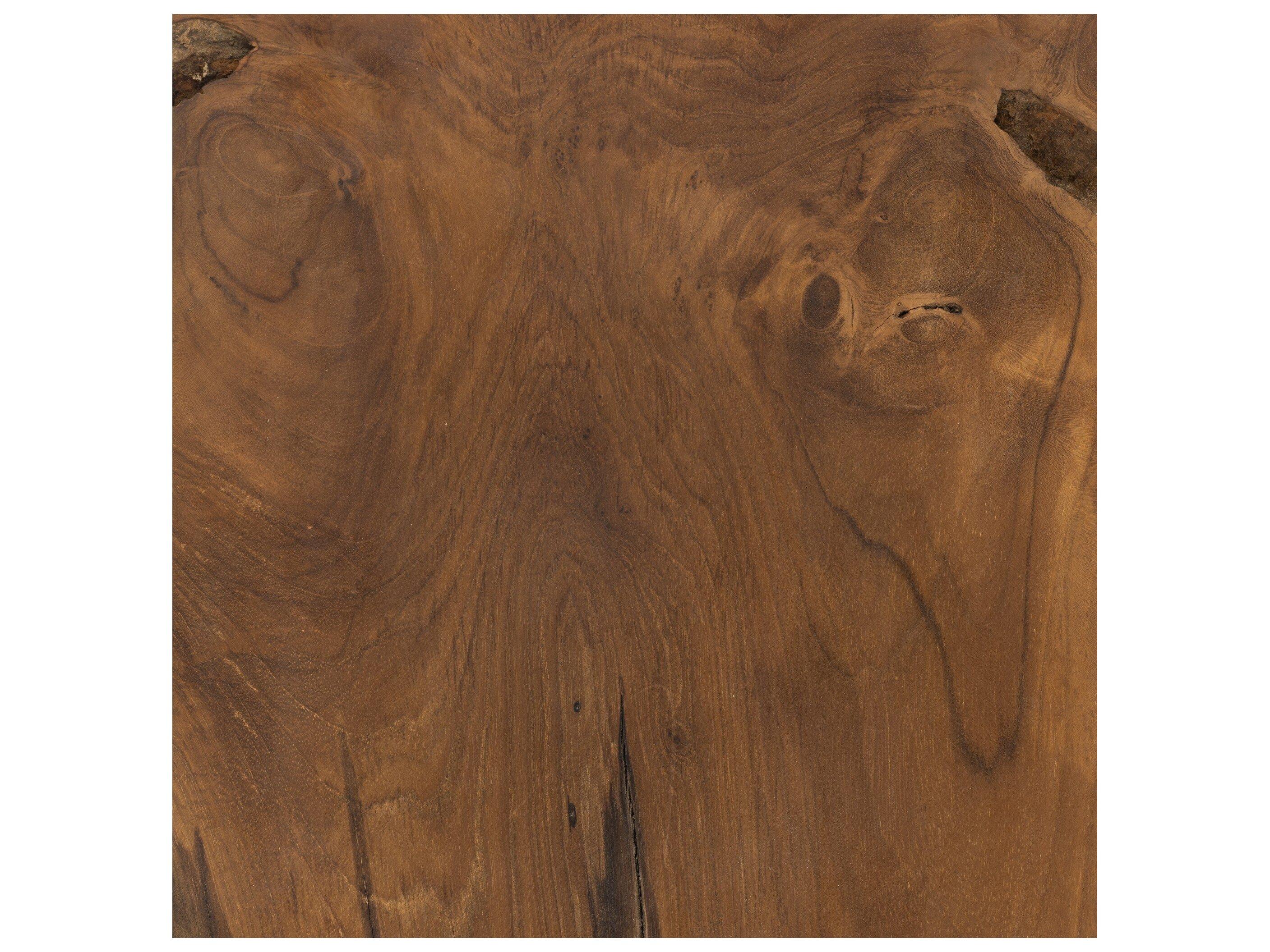 Four Hands Outdoor Duvall Aged Natural  Teak Bar Stool