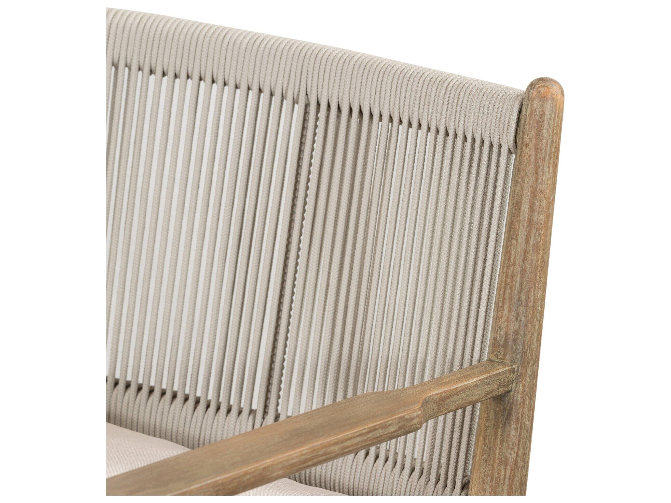 Four Hands Outdoor Halsted Wood Cushion Dining Chair