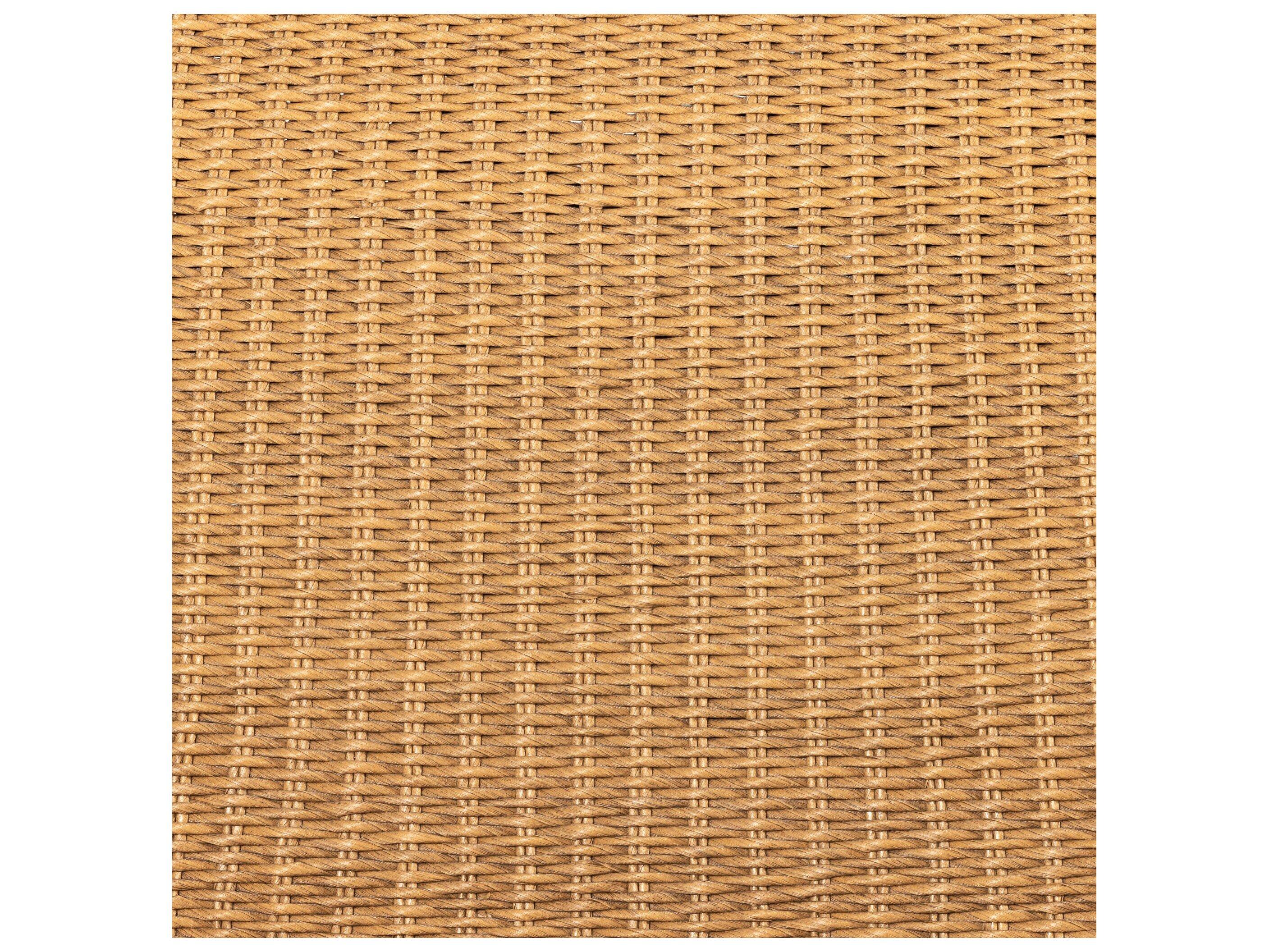 Four Hands Outdoor Grass Roots Vintage Natural Polypropylene Bench