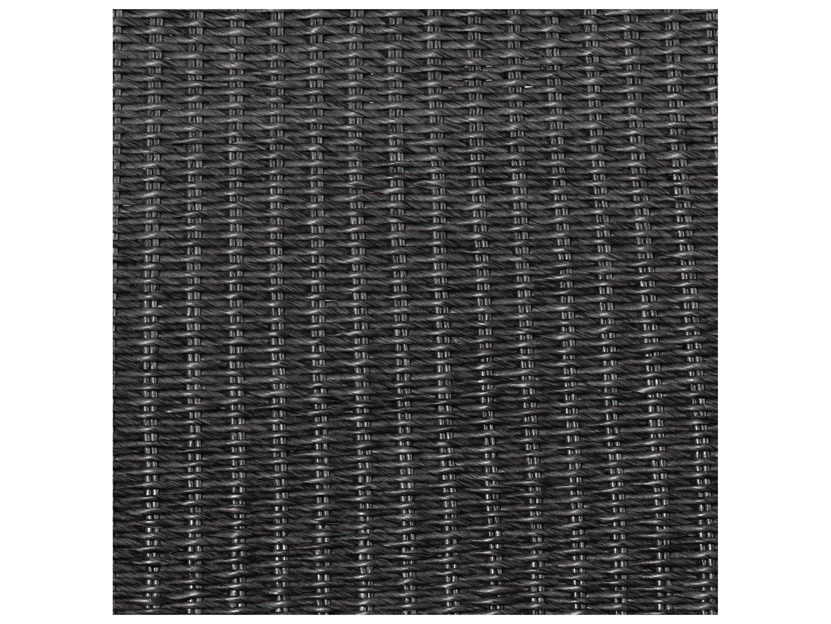 Four Hands Outdoor Grass Roots Vintage Coal Polypropylene Bench