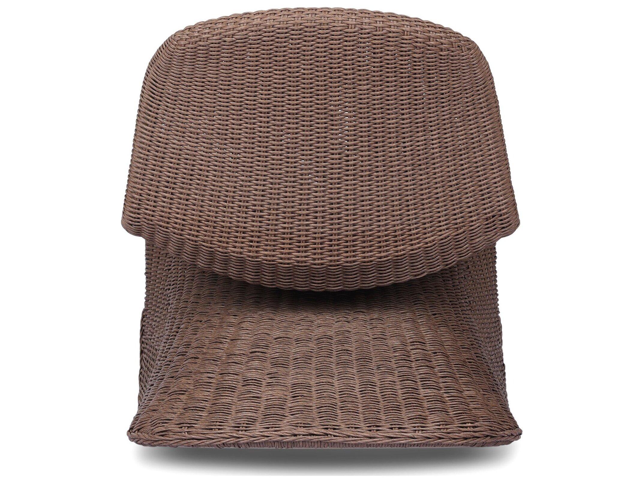 Four Hands Outdoor Grass Roots Portia Tanned Weave Rocking Chair