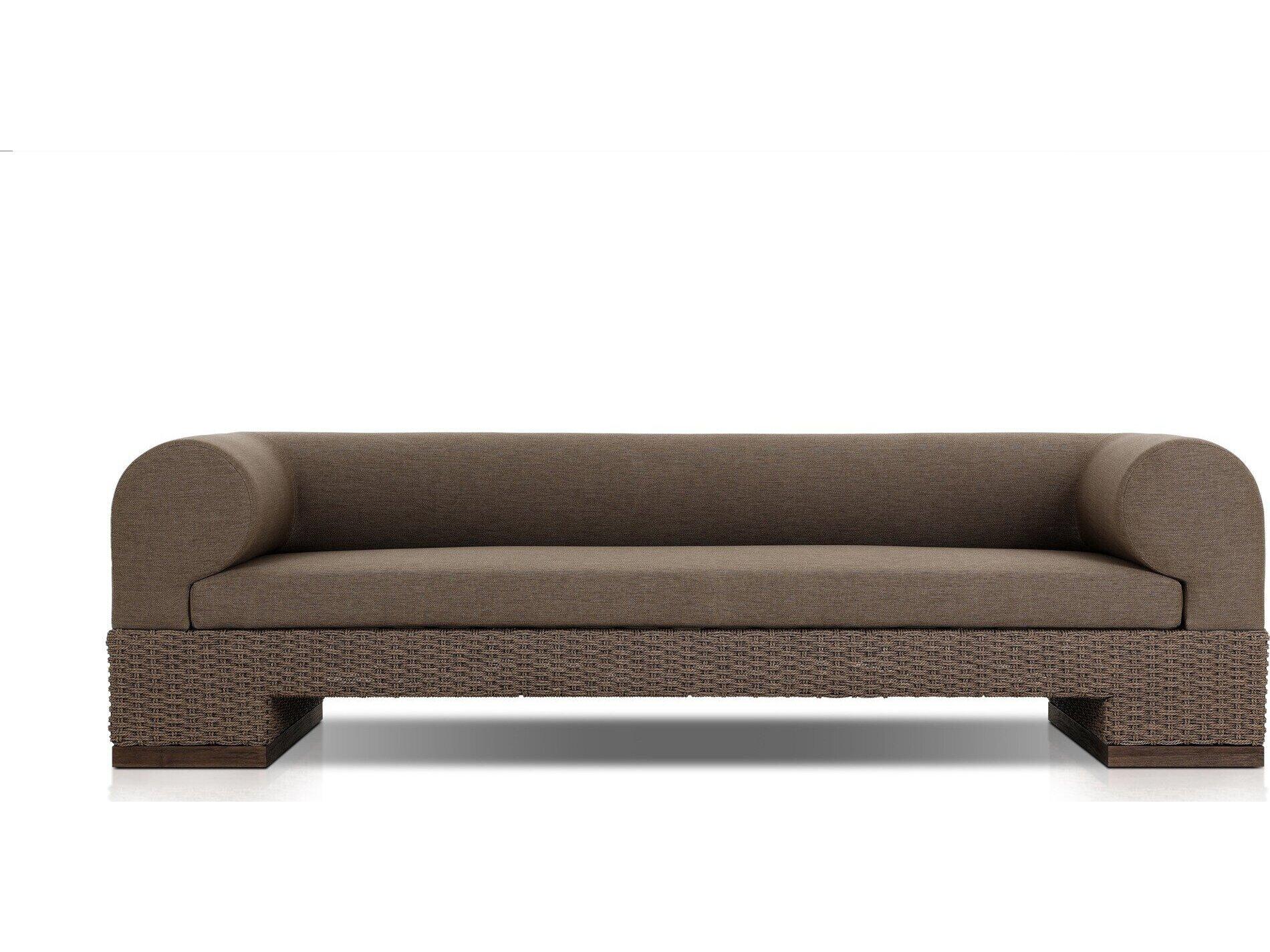 Four Hands Outdoor Solano Wicker Cushion Sofa