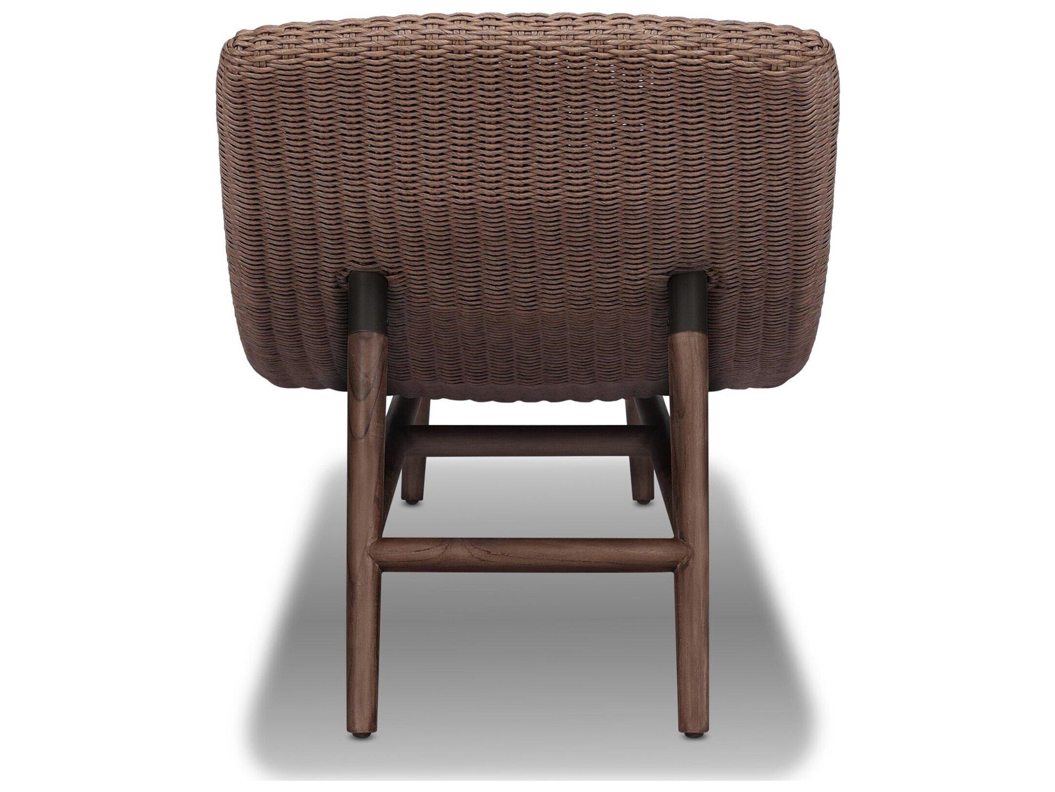 Four Hands Outdoor Grass Roots Portia Tanned Weave Chaise Lounge