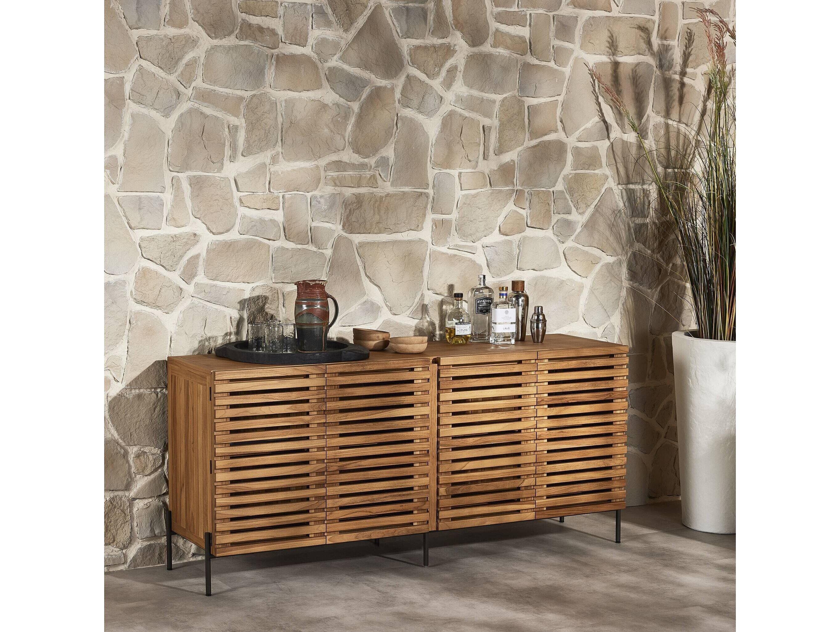 Four Hands Outdoor Solano Webb Sideboard - Bronze