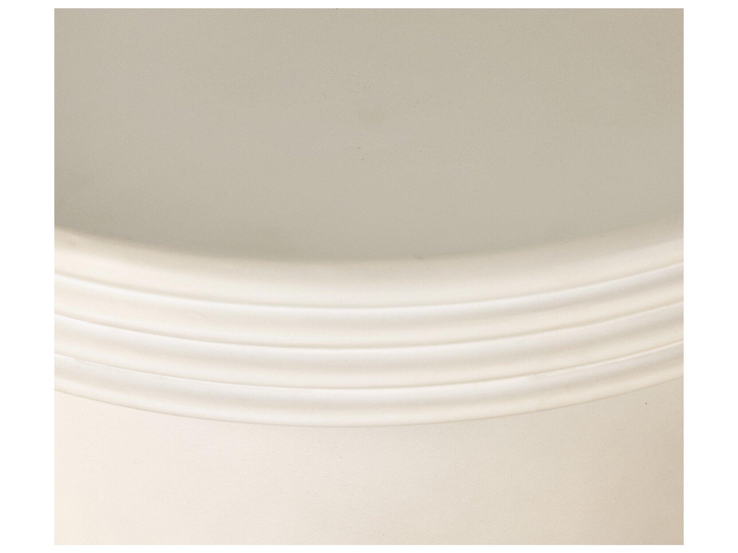 Four Hands Outdoor Thayer White Concrete Round End Table