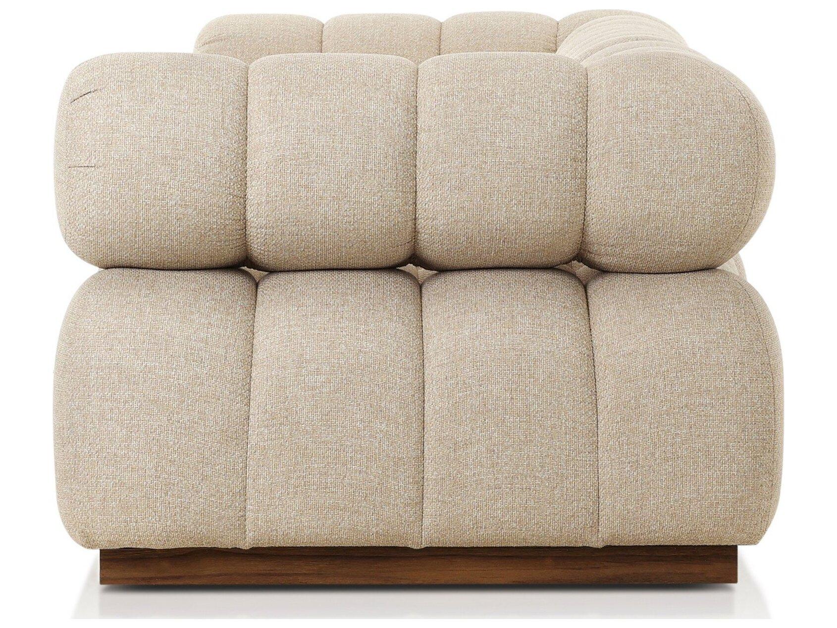 Four Hands Outdoor Solano Hayes Cream Fabric Cushion Sofa