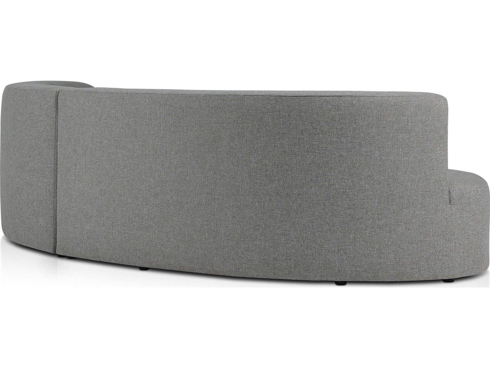 Four Hands Outdoor Solano Hayes Smoke Fabric Cushion Sofa