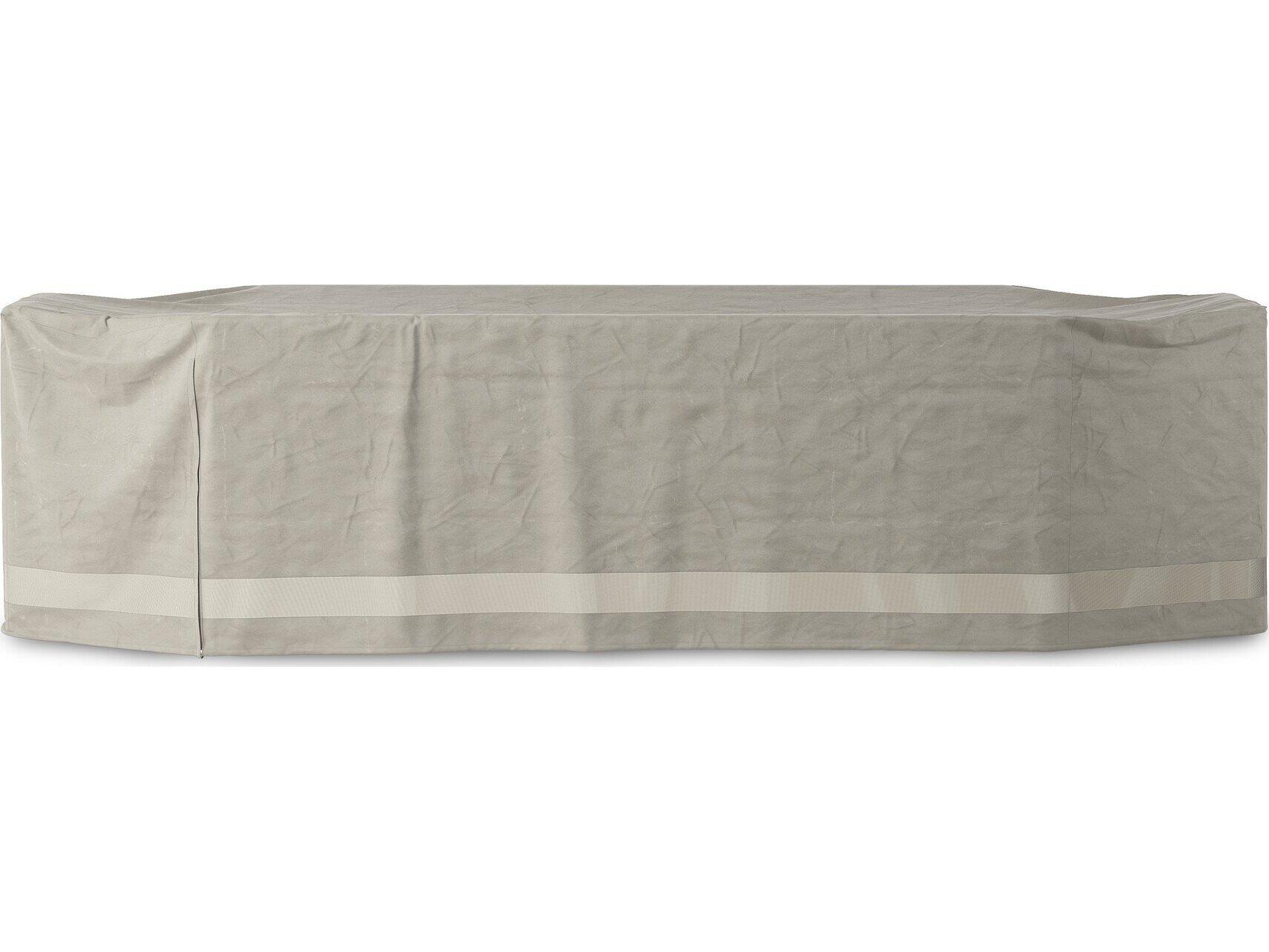 Four Hands Outdoor Solano Baron Grey Mesh Patio Covers