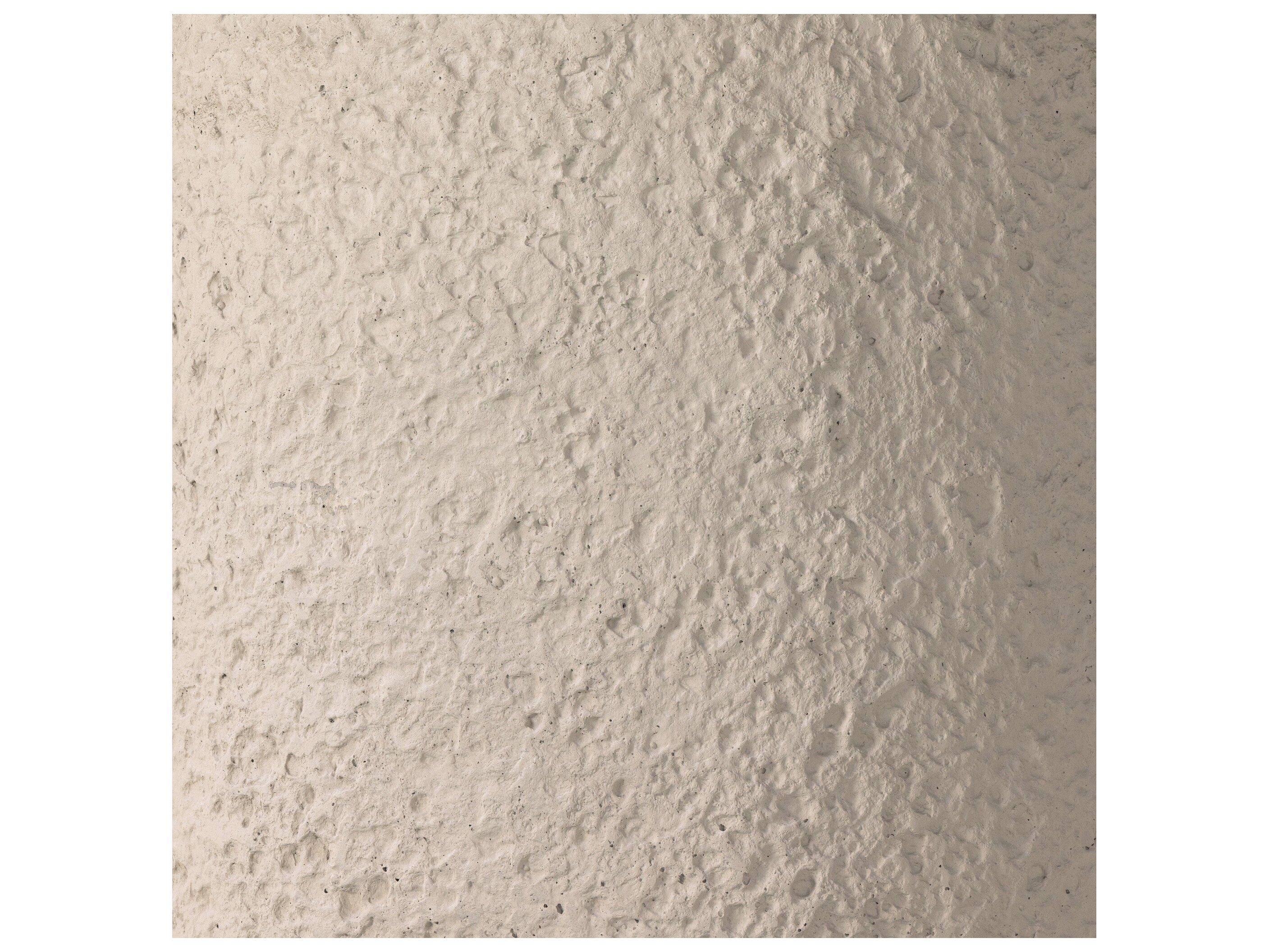 Four Hands Outdoor Constantine Blanc White / Matte Concrete Round End Table