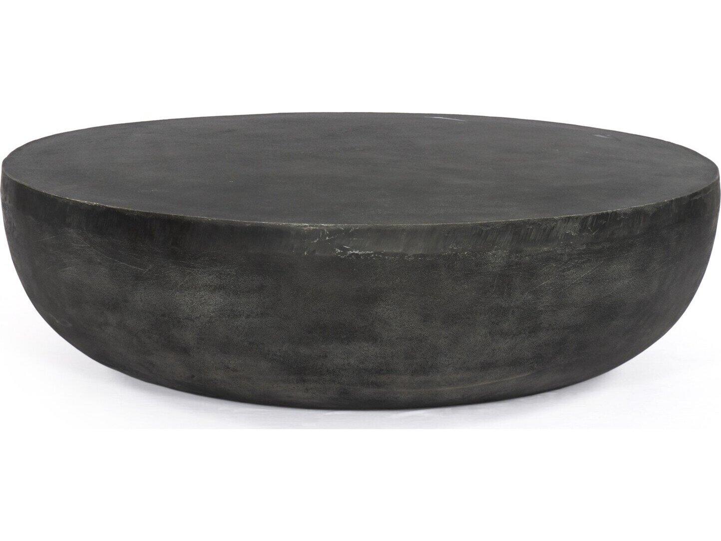 Four Hands Outdoor Marlow Aluminum Round Coffee Table