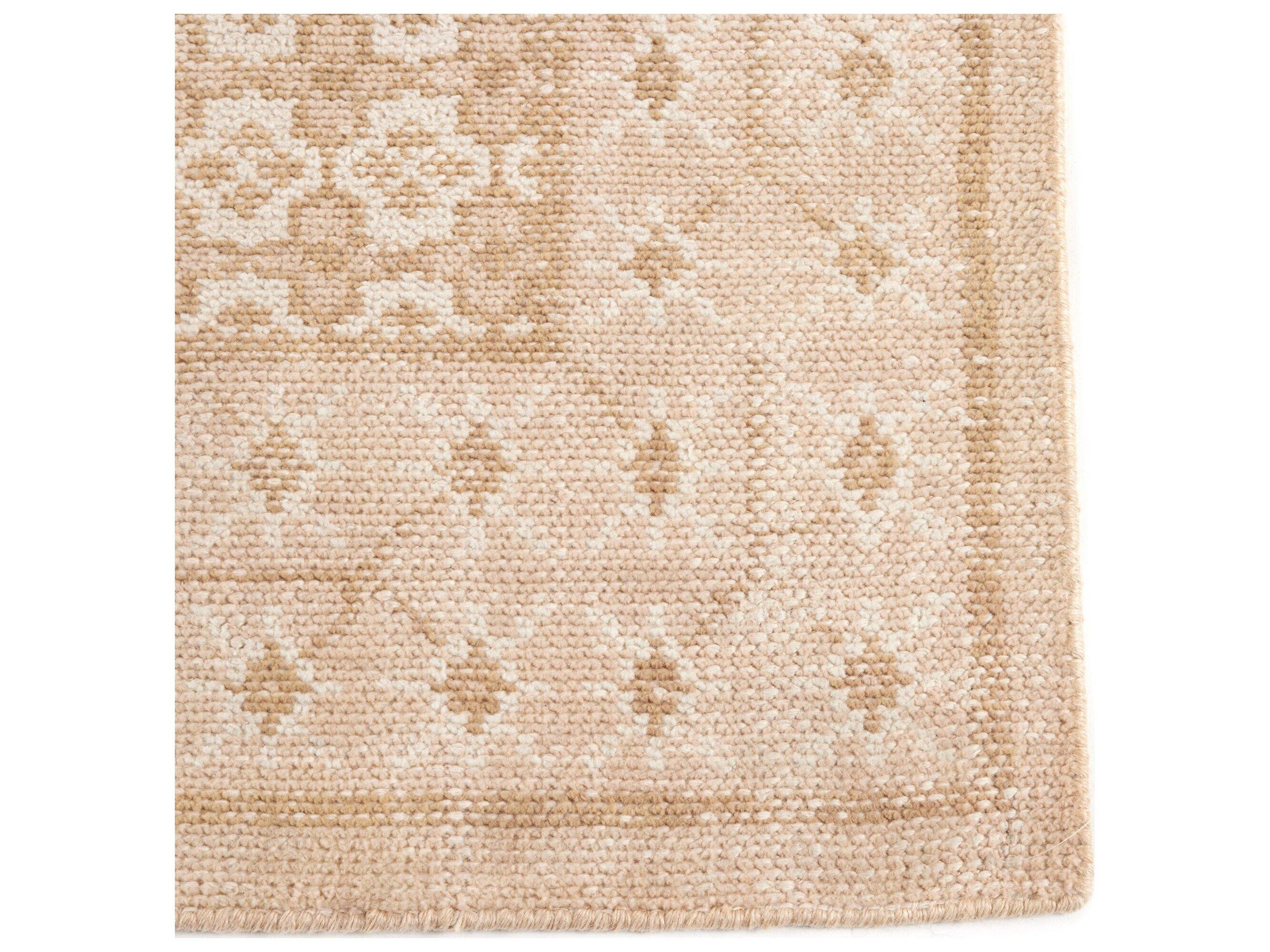 Four Hands Outdoor Arwen Banded Cream Rug