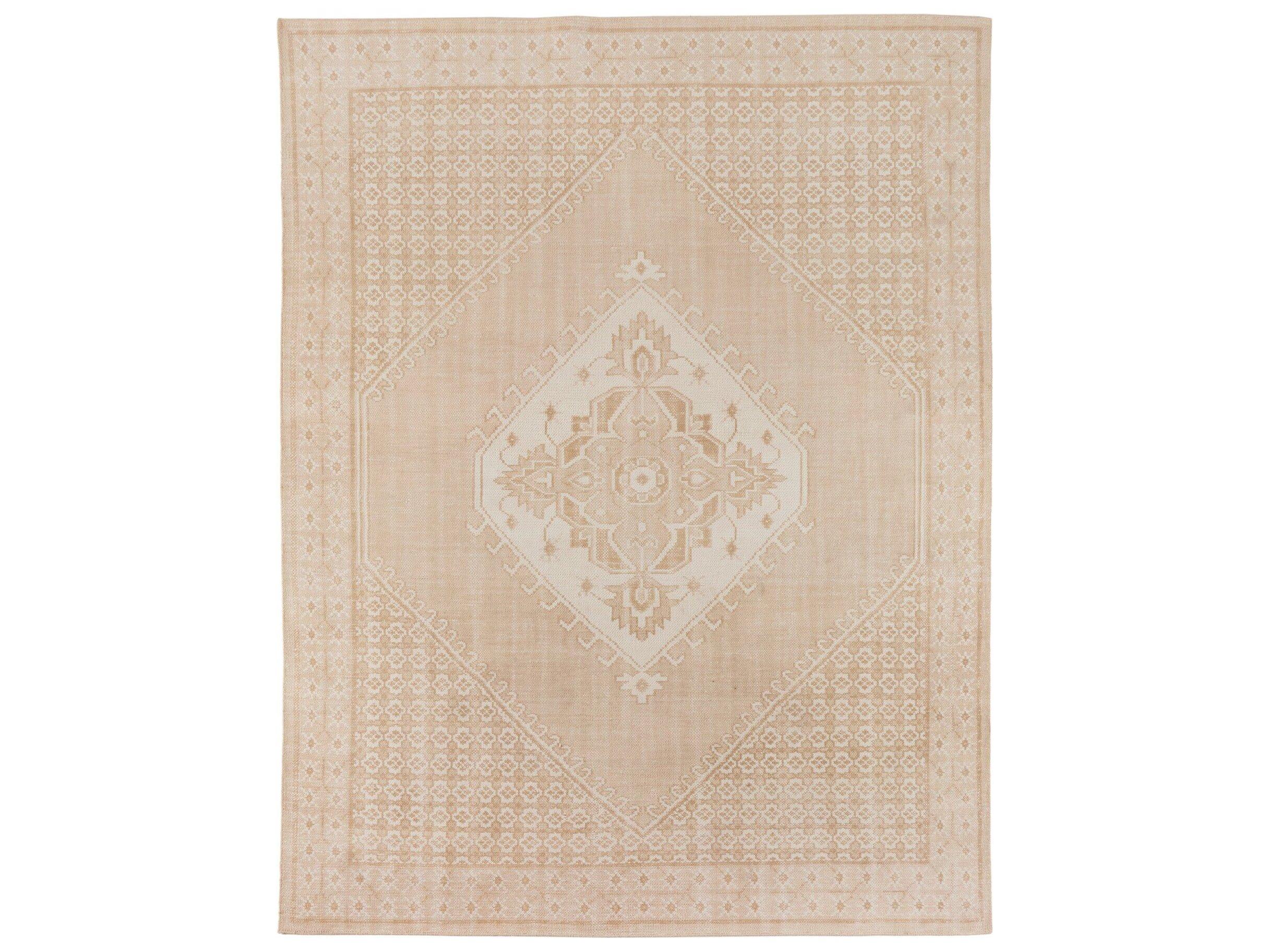 Four Hands Outdoor Arwen Banded Cream Rug