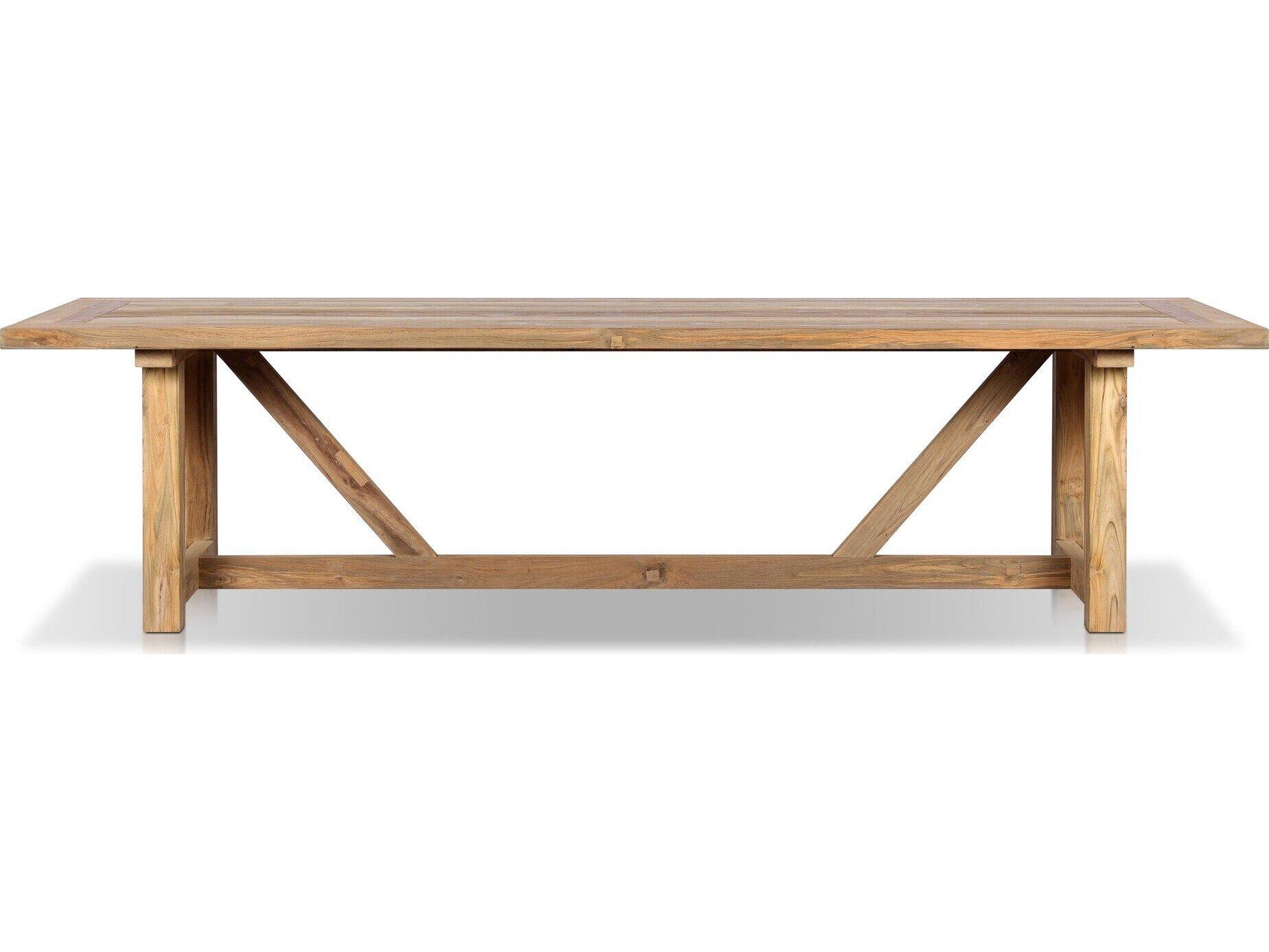 Four Hands Outdoor Providence Teak Rectangular Dining Table