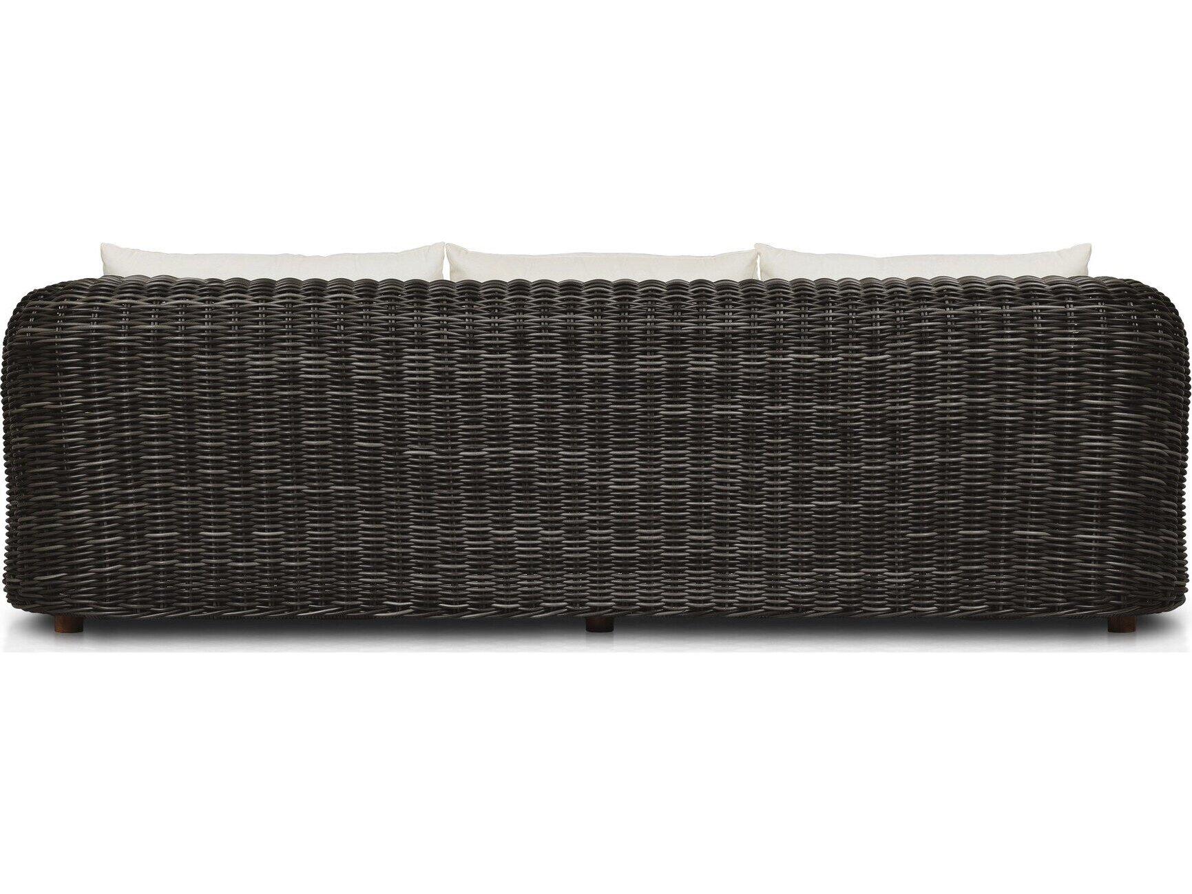 Four Hands Outdoor Pembrook Wicker Cushion Sofa