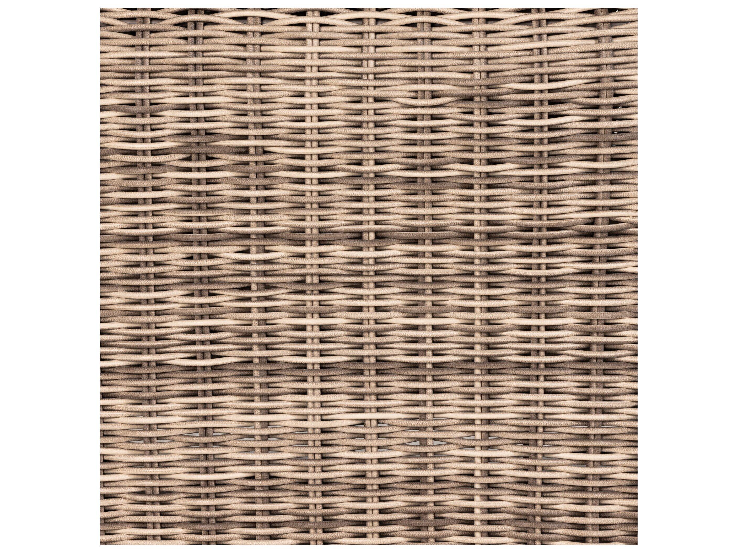 Four Hands Outdoor Pembrook Venao Ivory / Natural Teak / Chunky Sand Woven / Soft Umber Chaise Lounge