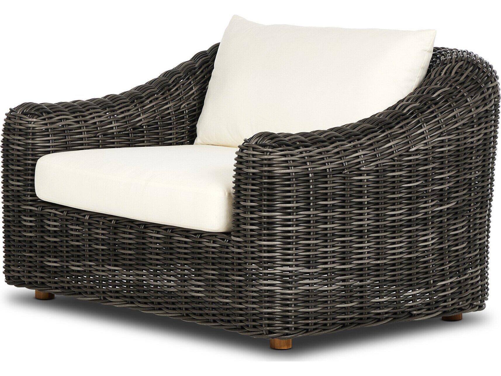 Four Hands Outdoor Pembrook Wicker Cushion Lounge Chair