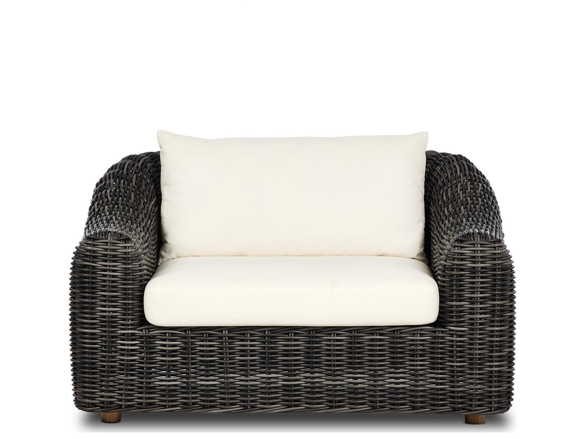 Four Hands Outdoor Pembrook Wicker Cushion Lounge Chair