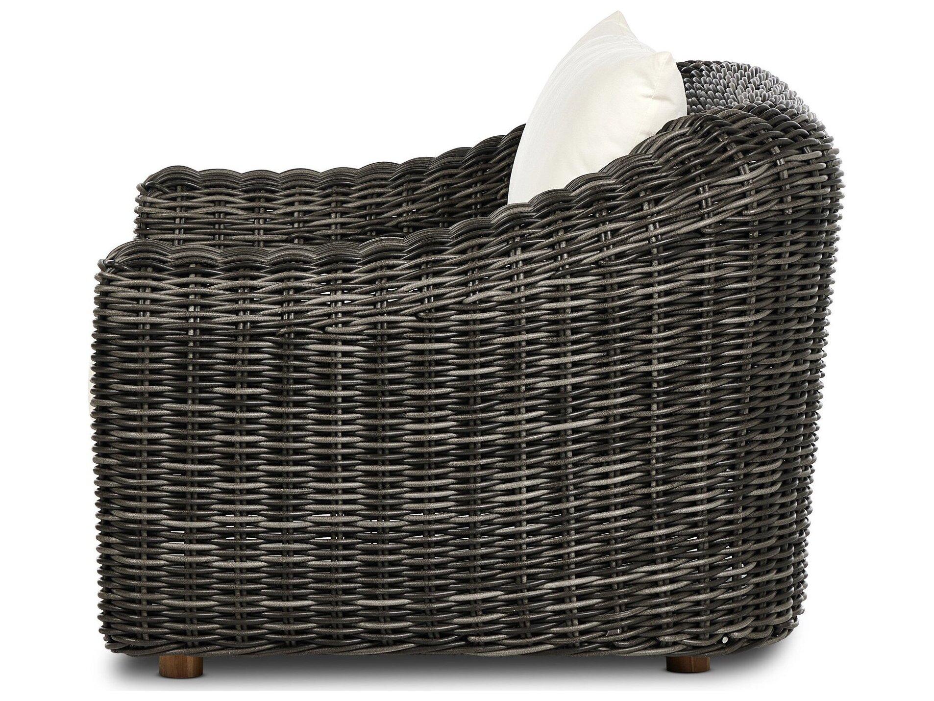Four Hands Outdoor Pembrook Wicker Cushion Lounge Chair