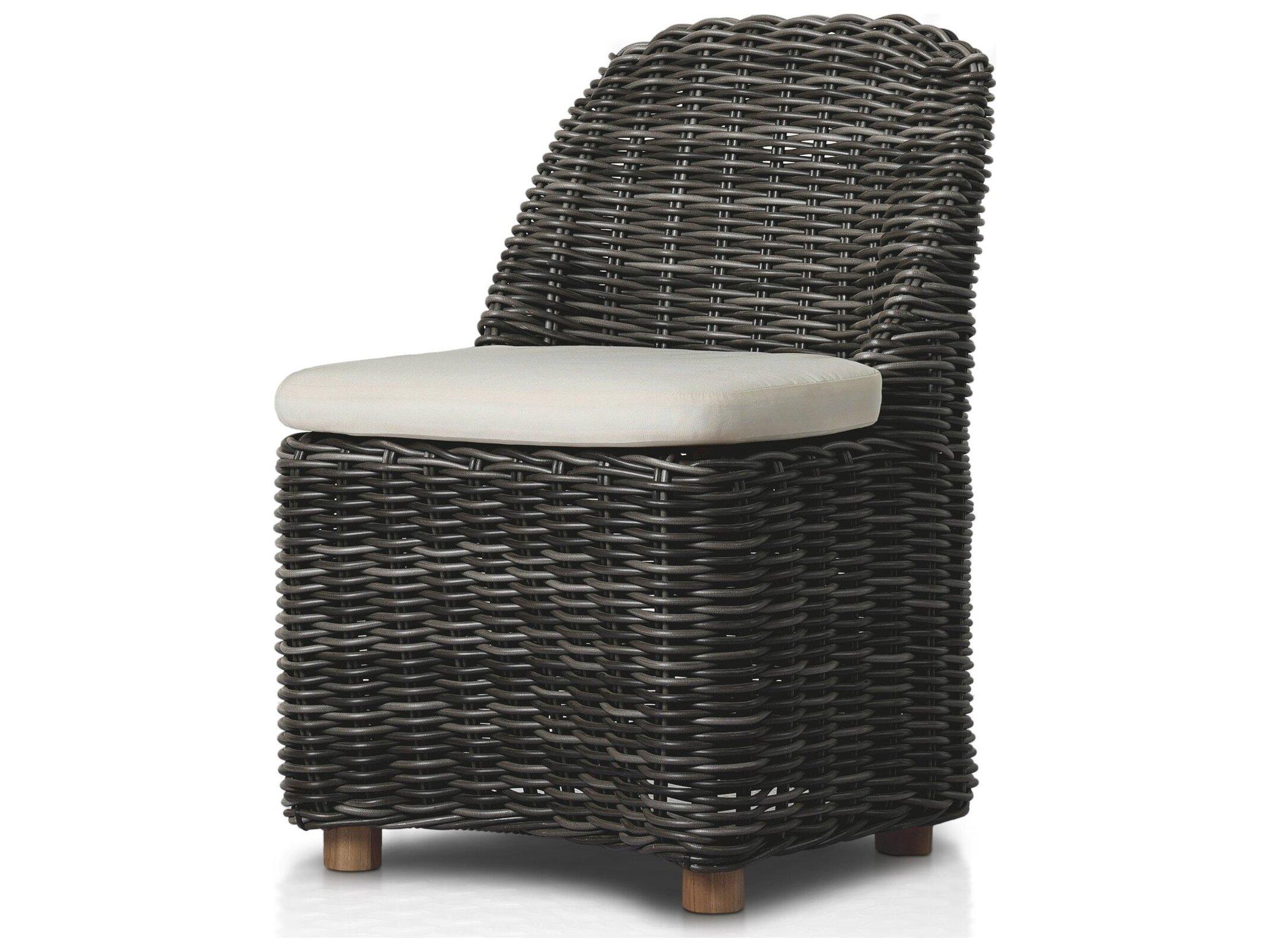Four Hands Outdoor Pembrook Wicker Cushion Dining Chair