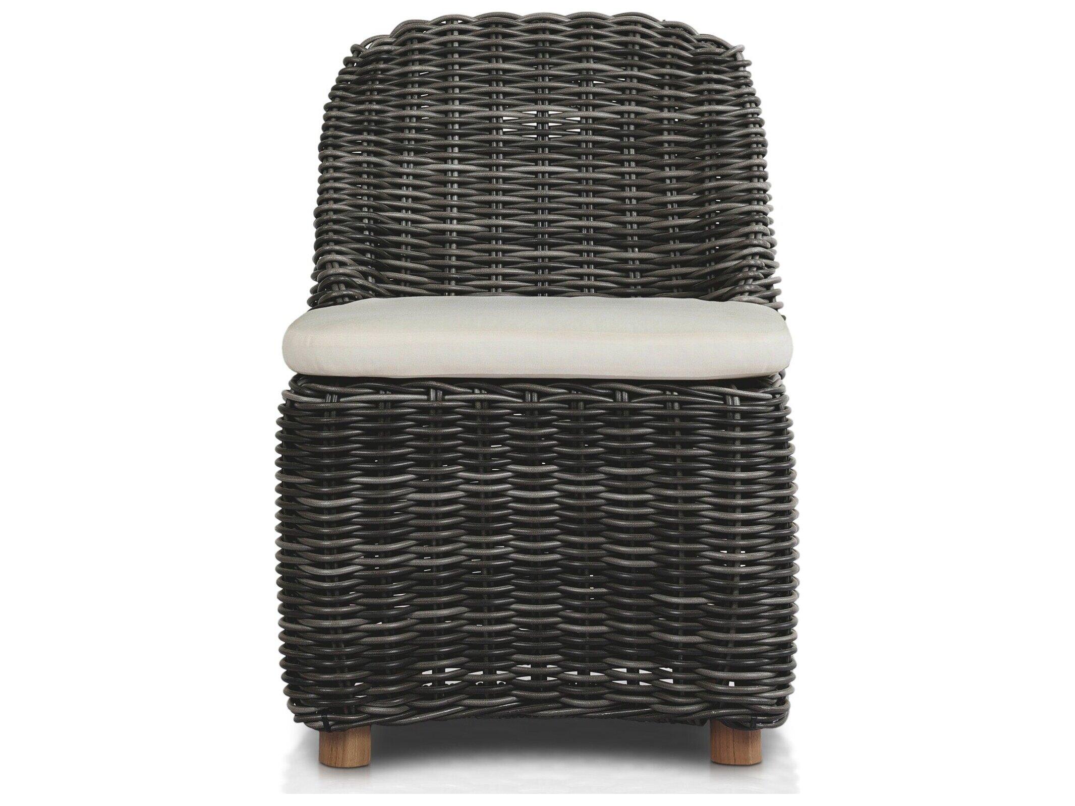 Four Hands Outdoor Pembrook Wicker Cushion Dining Chair