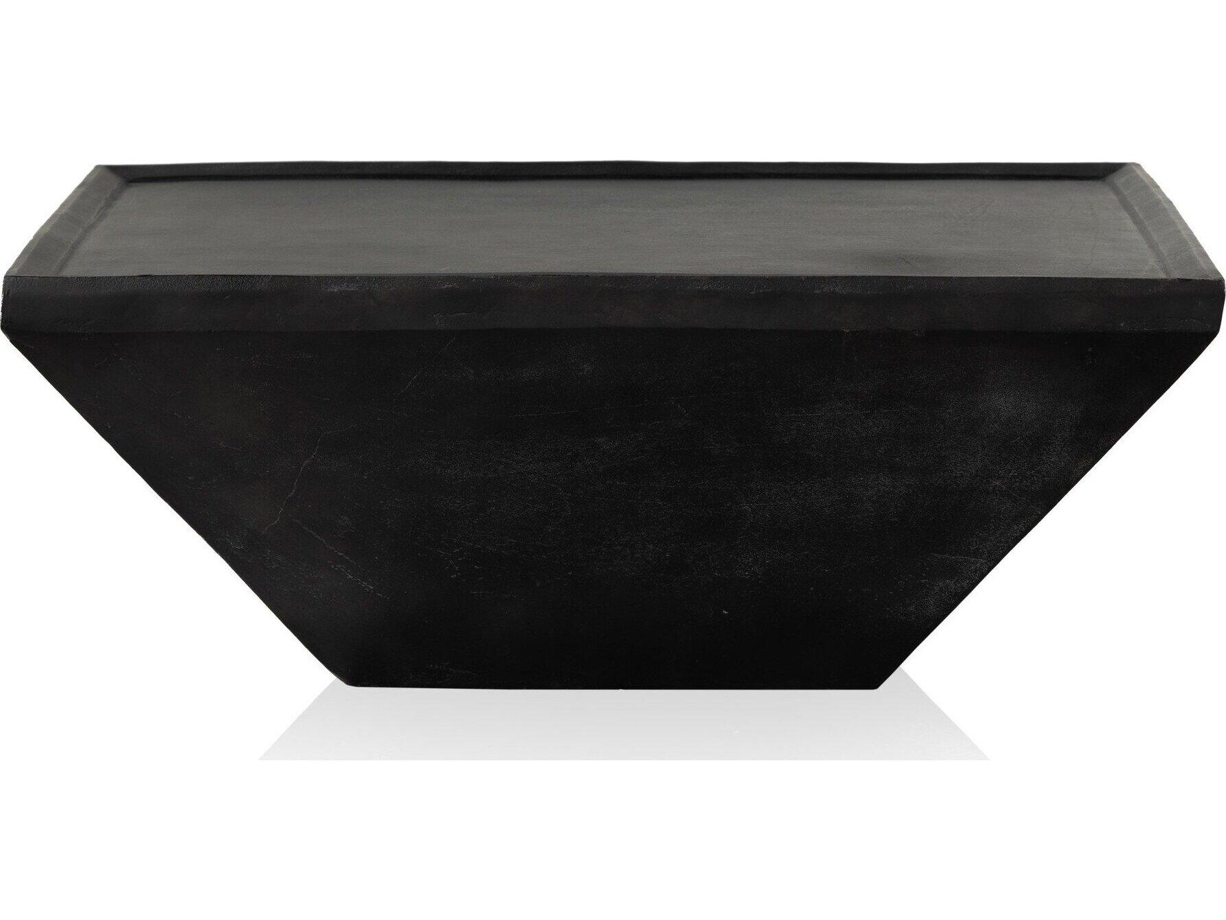 Four Hands Outdoor Marlow Drake Aged Grey Aluminum 42" Square Coffee Table