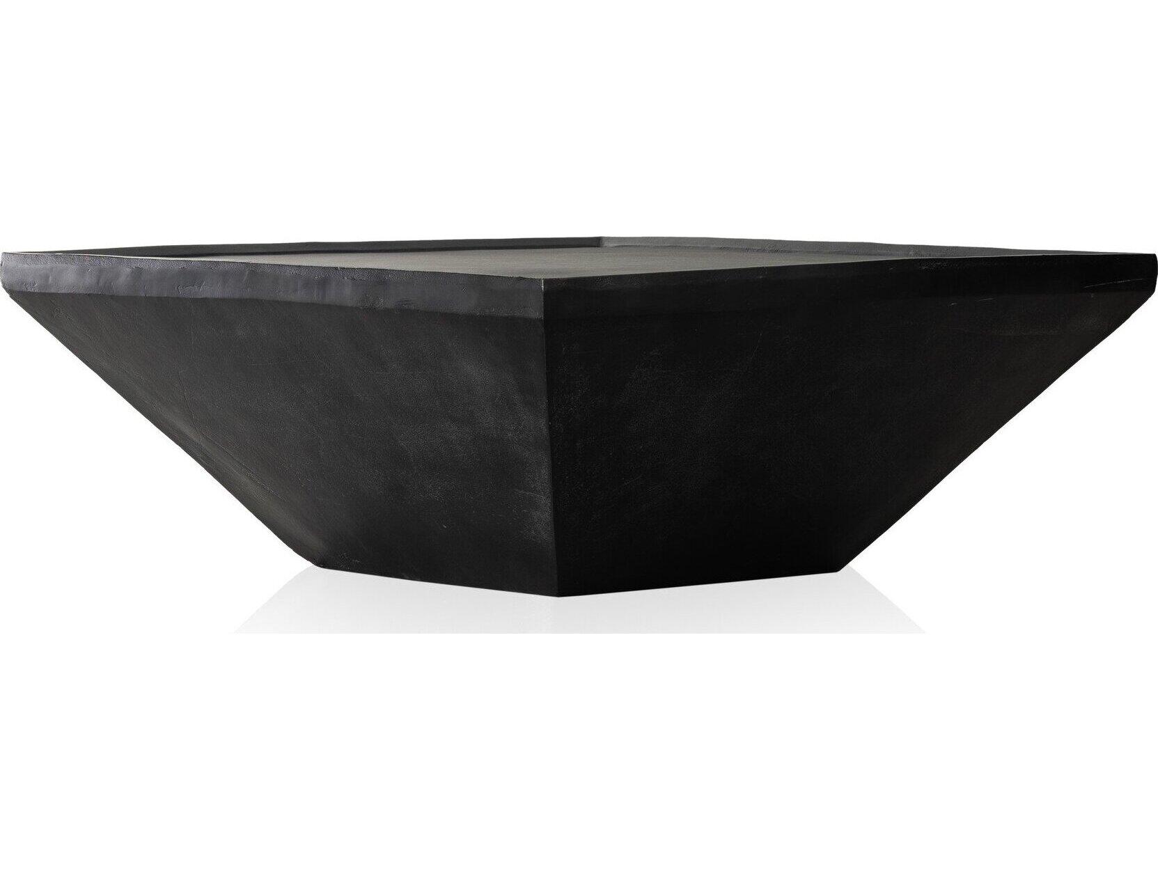 Four Hands Outdoor Marlow Drake Aged Grey Aluminum 42" Square Coffee Table