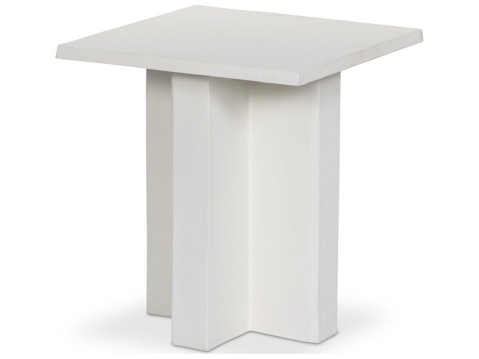 Four Hands Outdoor Marlow Cast Aluminum Square End Table