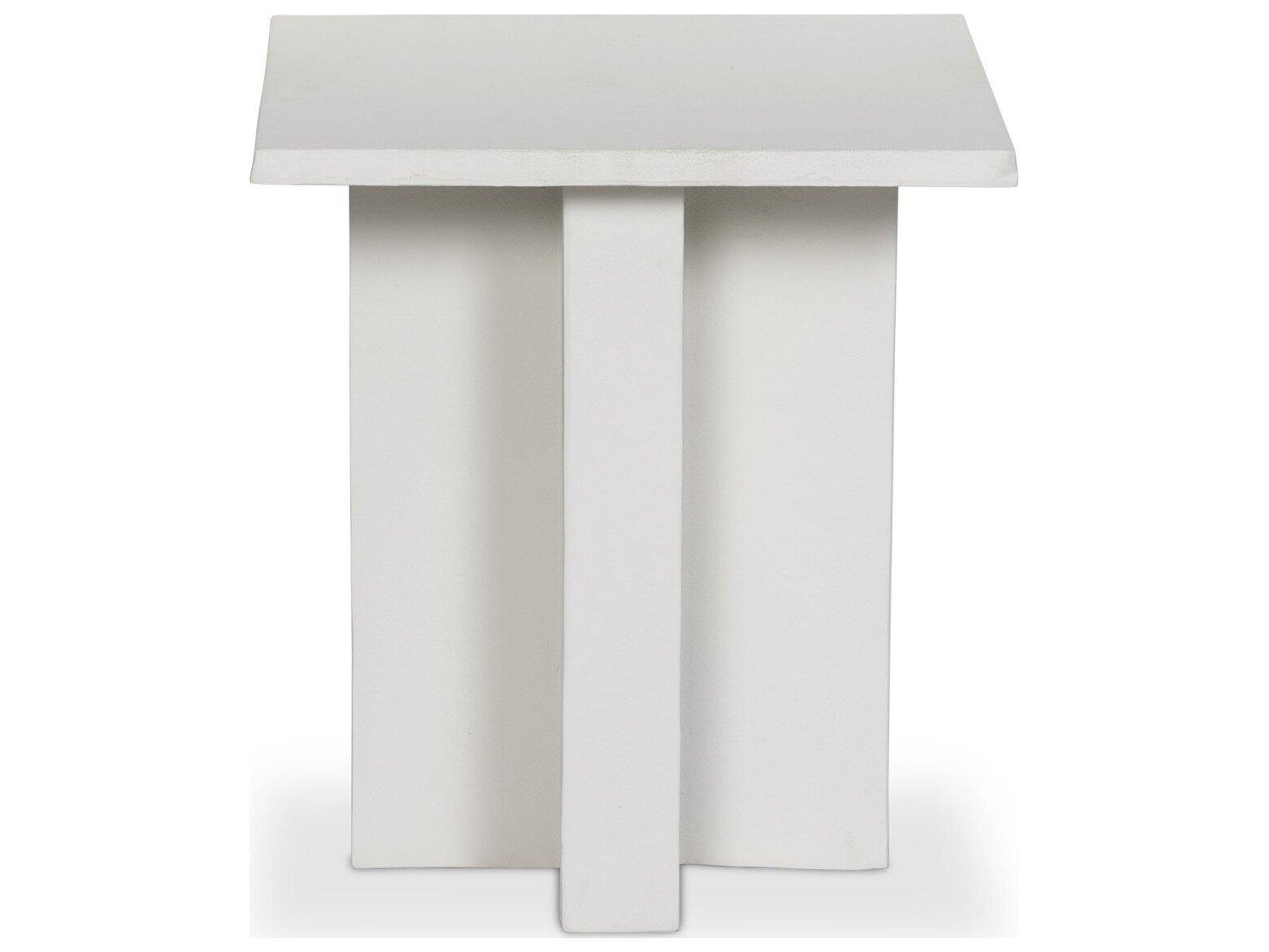 Four Hands Outdoor Marlow Cast Aluminum Square End Table