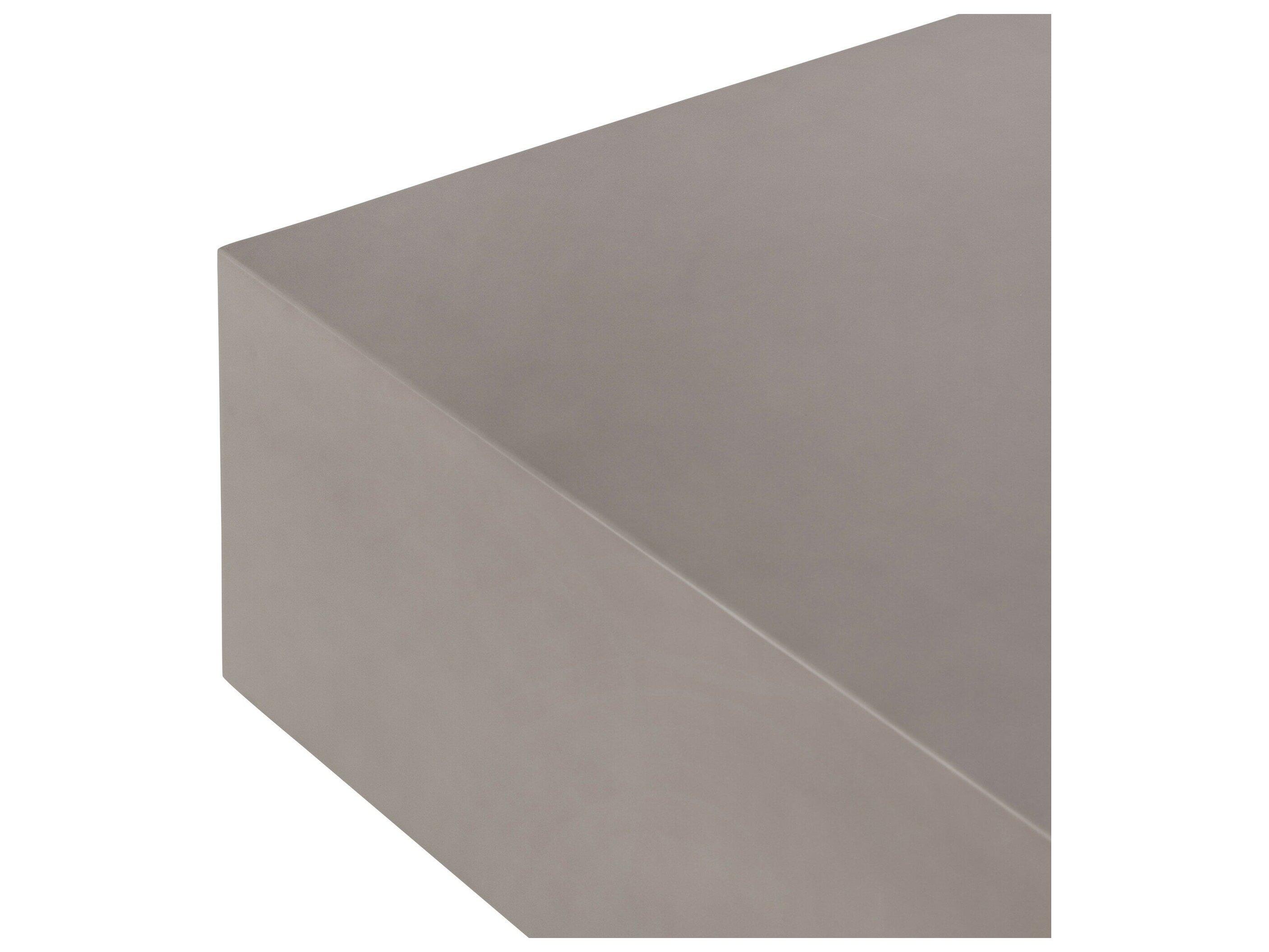 Four Hands Outdoor Constantine Natural Concrete Rectangular Coffee Table