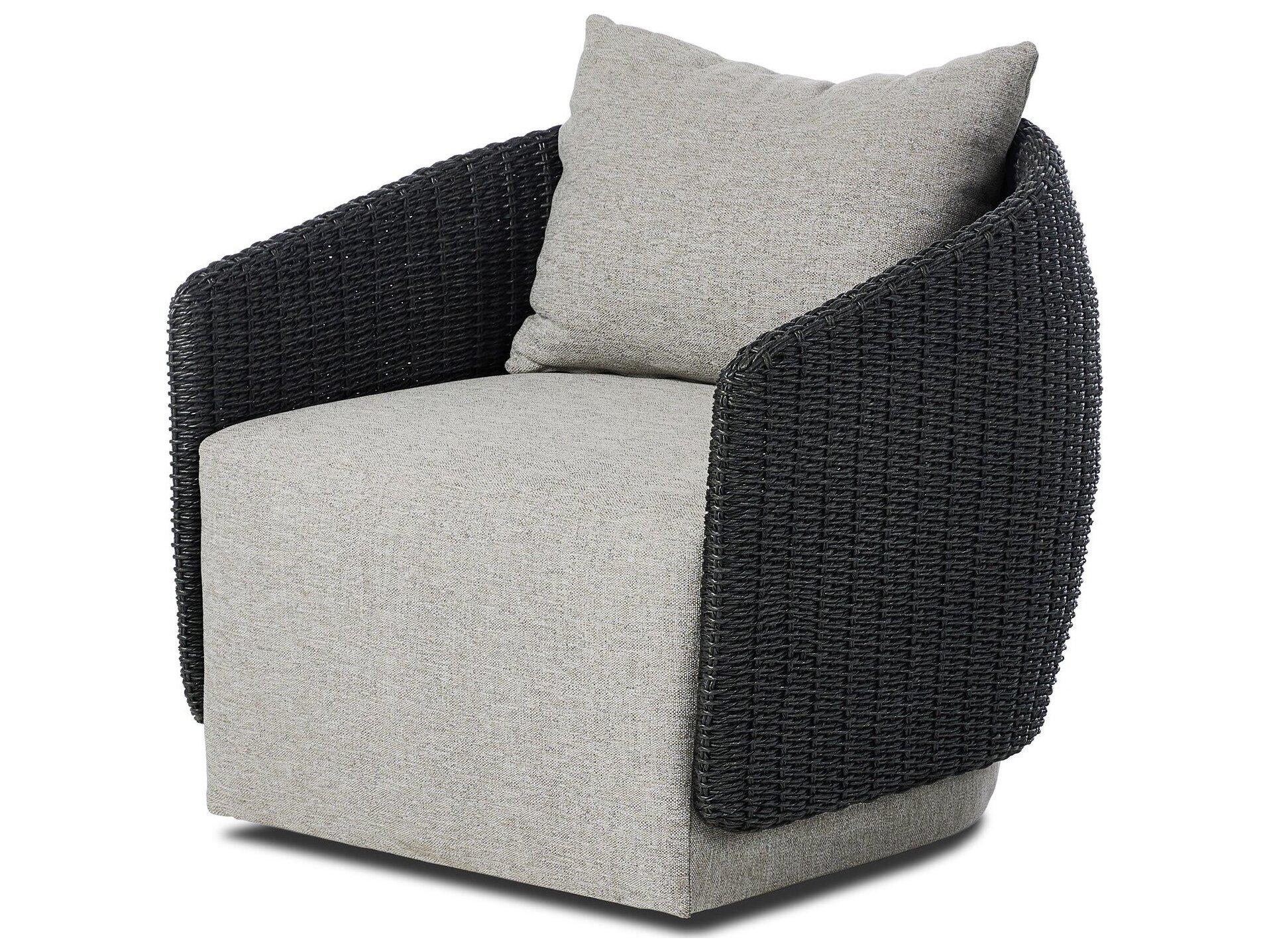 Four Hands Outdoor Solano Wicker Cushion Lounge Chair