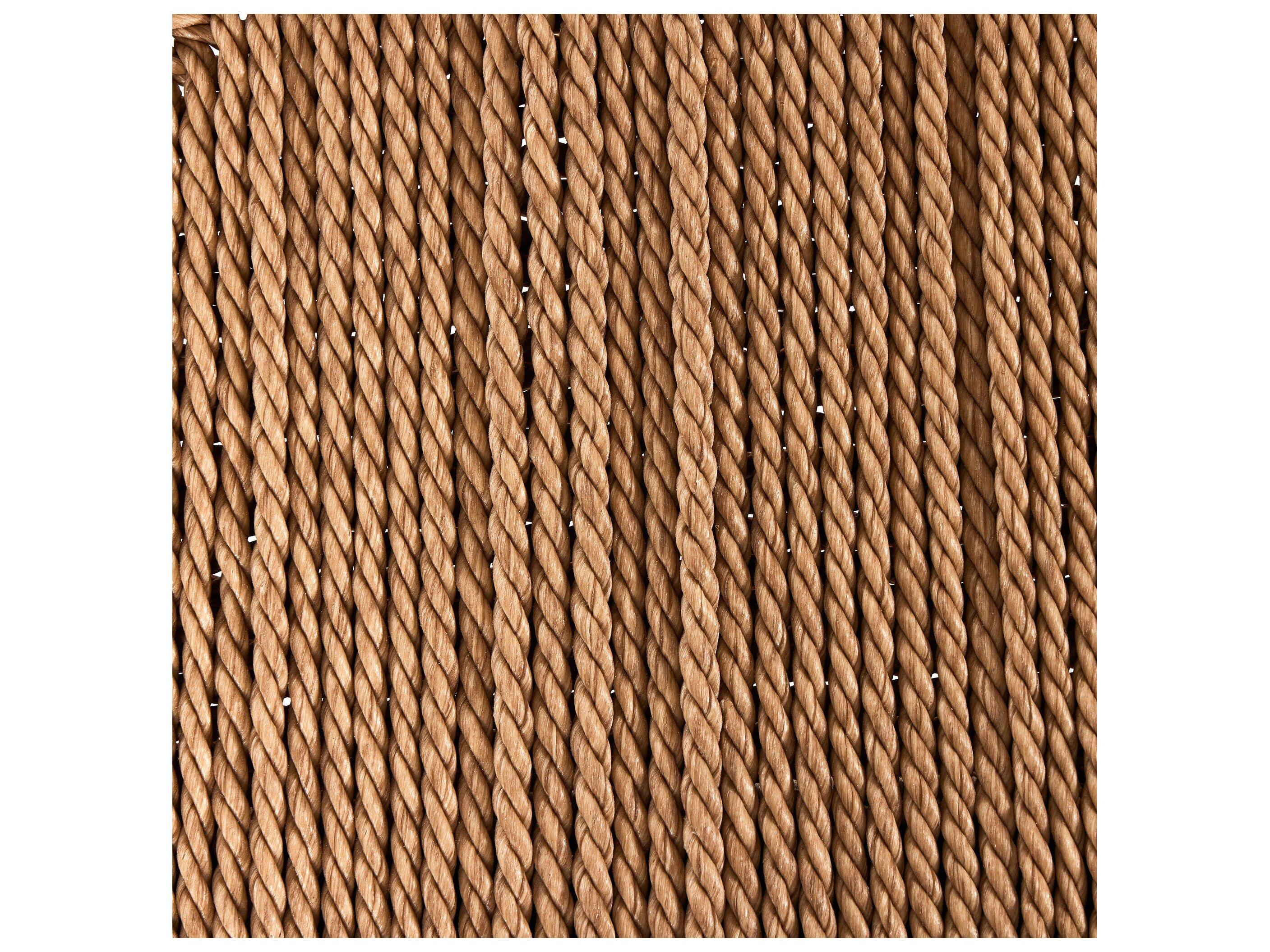 Four Hands Outdoor Grass Roots Ladder Textured Natural Teak Dining Side Chair