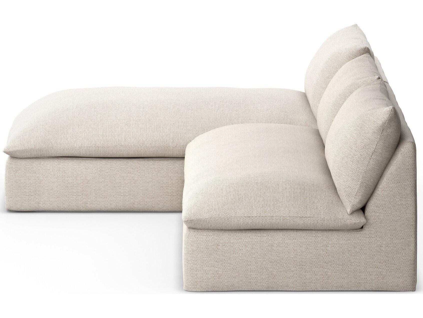 Four Hands Outdoor Solano Faye Sand Cushion Sofa