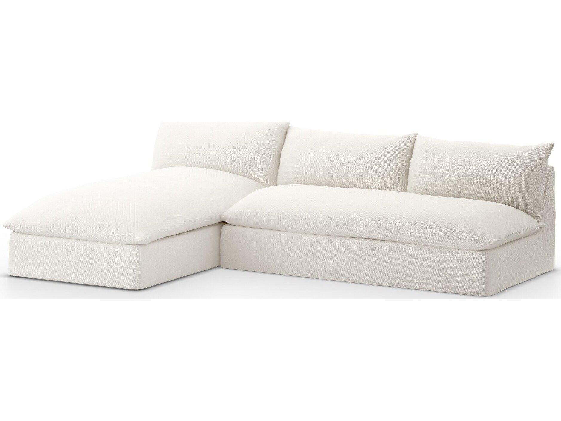 Four Hands Outdoor Solano Faye Cream Cushion Sofa