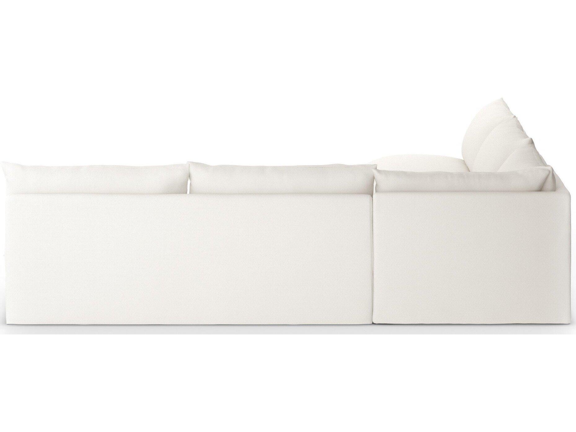 Four Hands Outdoor Solano Faye Cream Cushion Sofa
