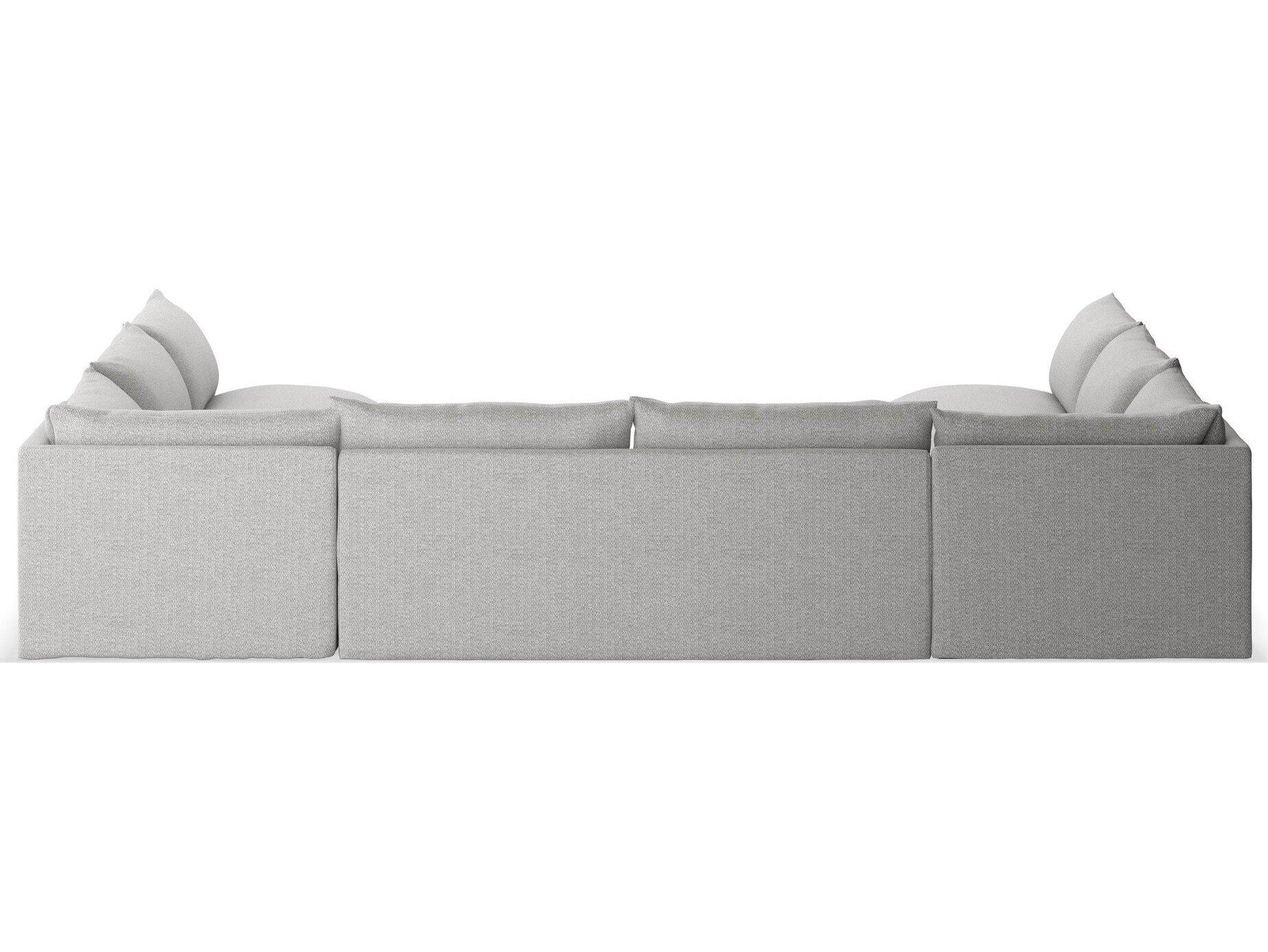 Four Hands Outdoor Solano Faye Ash Cushion Sofa
