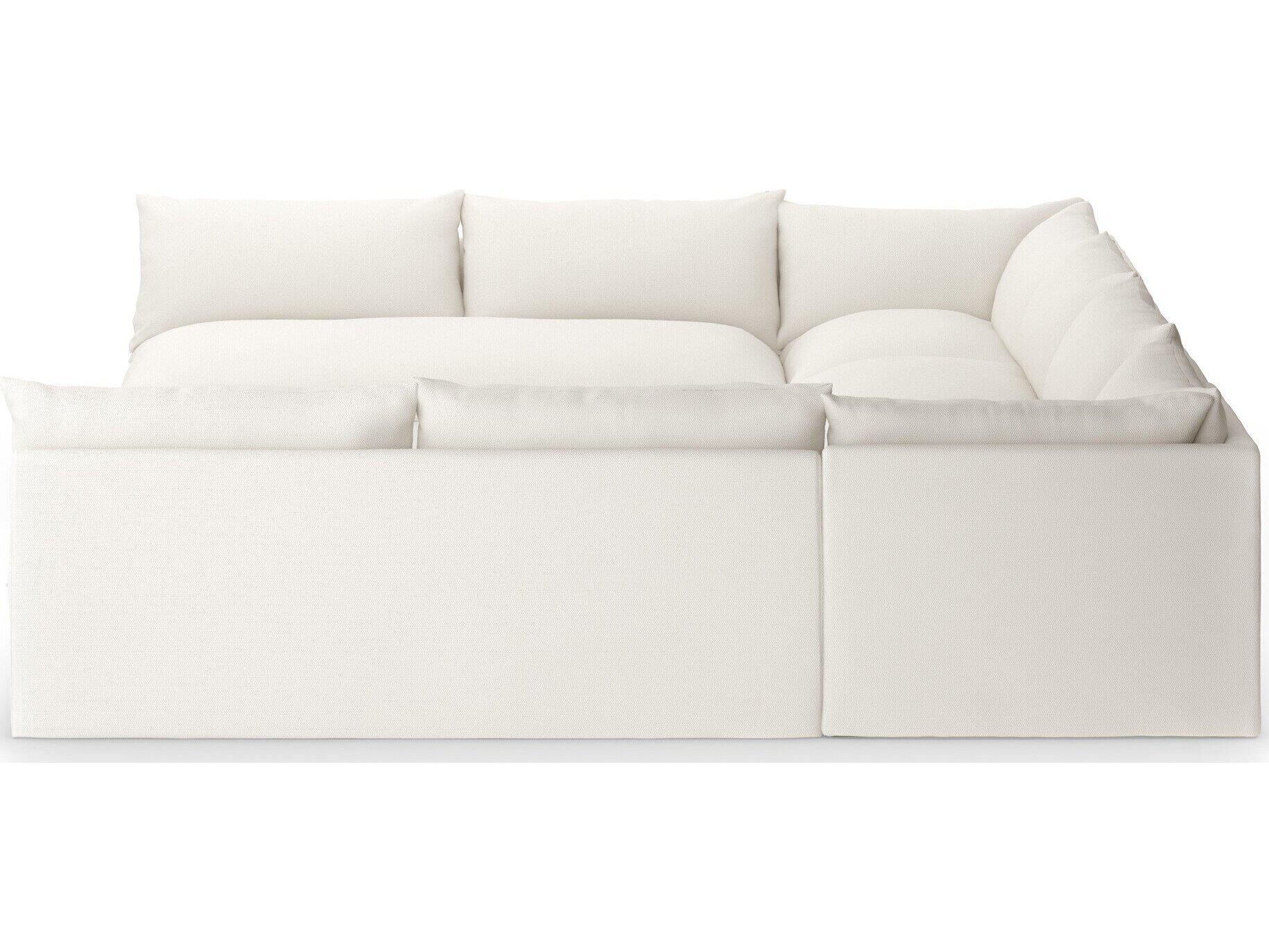 Four Hands Outdoor Solano Faye Cream Cushion Sofa