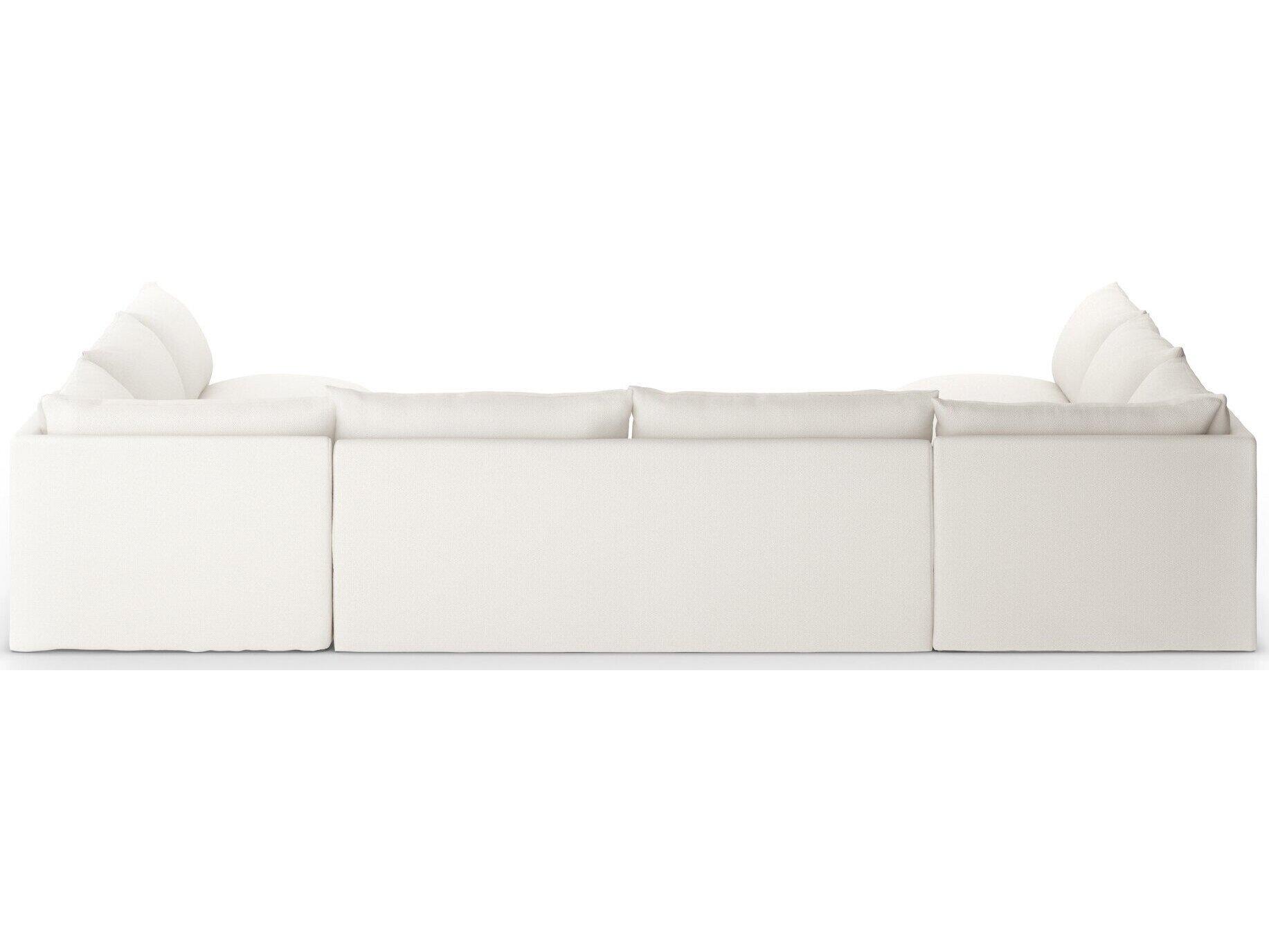 Four Hands Outdoor Solano Faye Cream Cushion Sofa