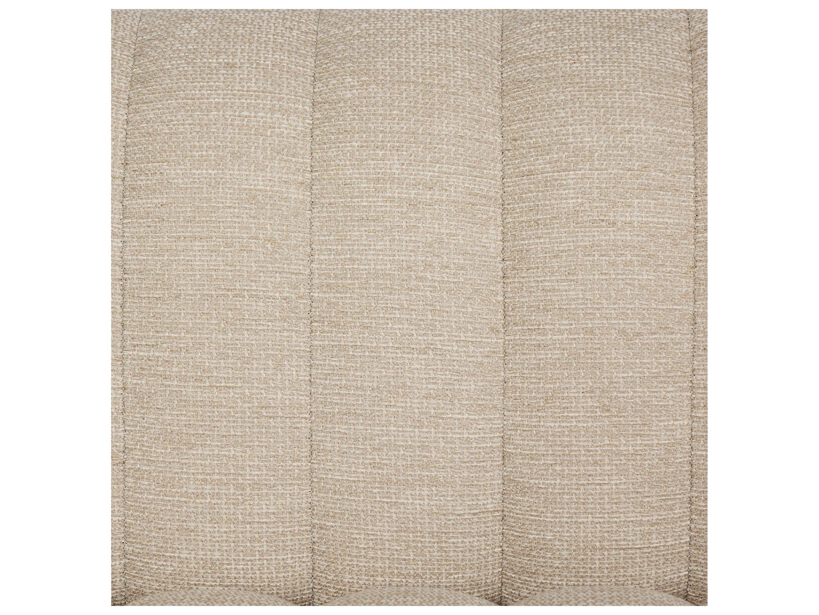 Four Hands Outdoor Solano Augustine Fabric Cushion 97" Sofa in Casa Cream