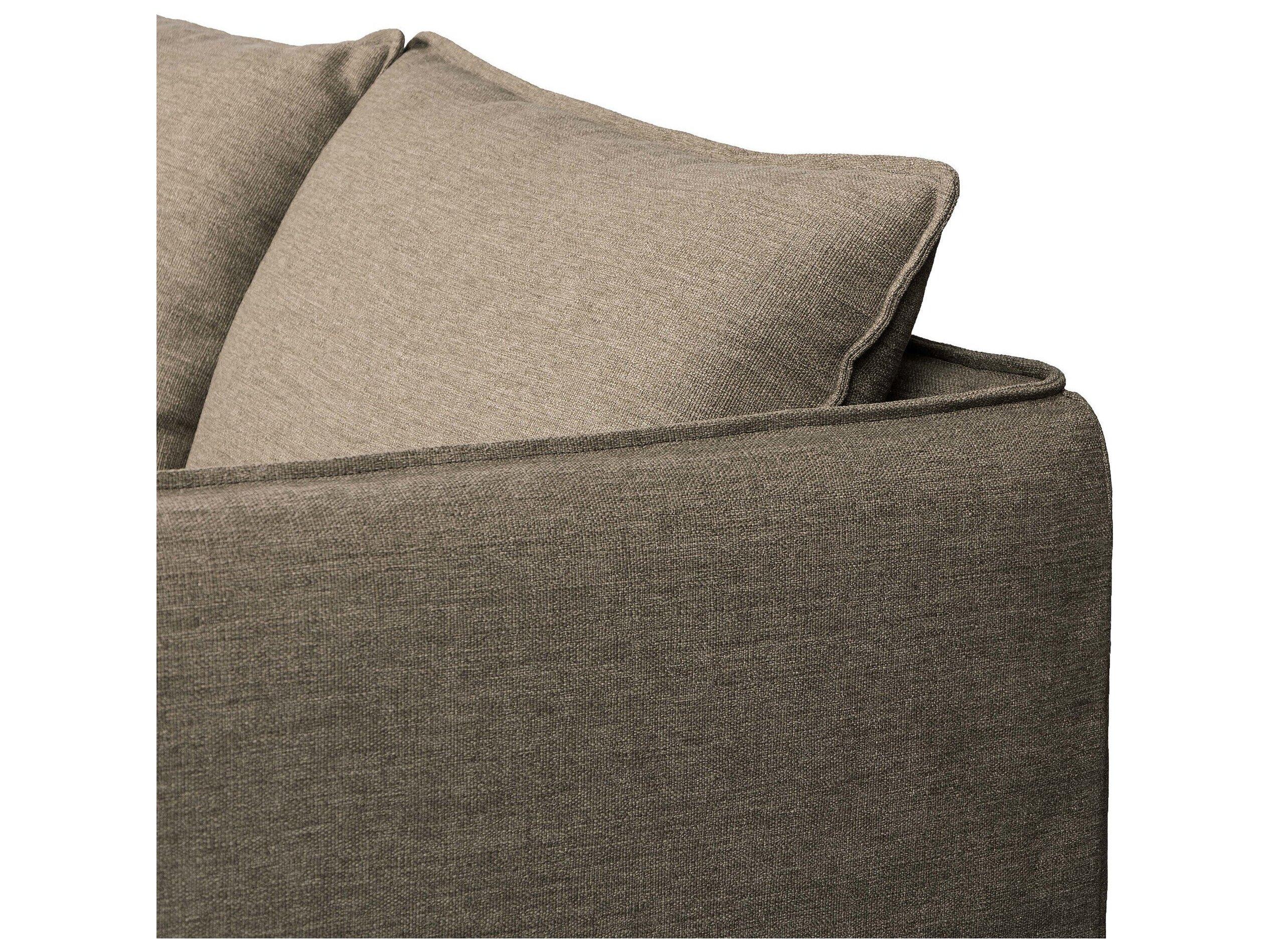 Four Hands Outdoor Westgate Andre Polypropylene Cushion Sofa in Alessi Fawn