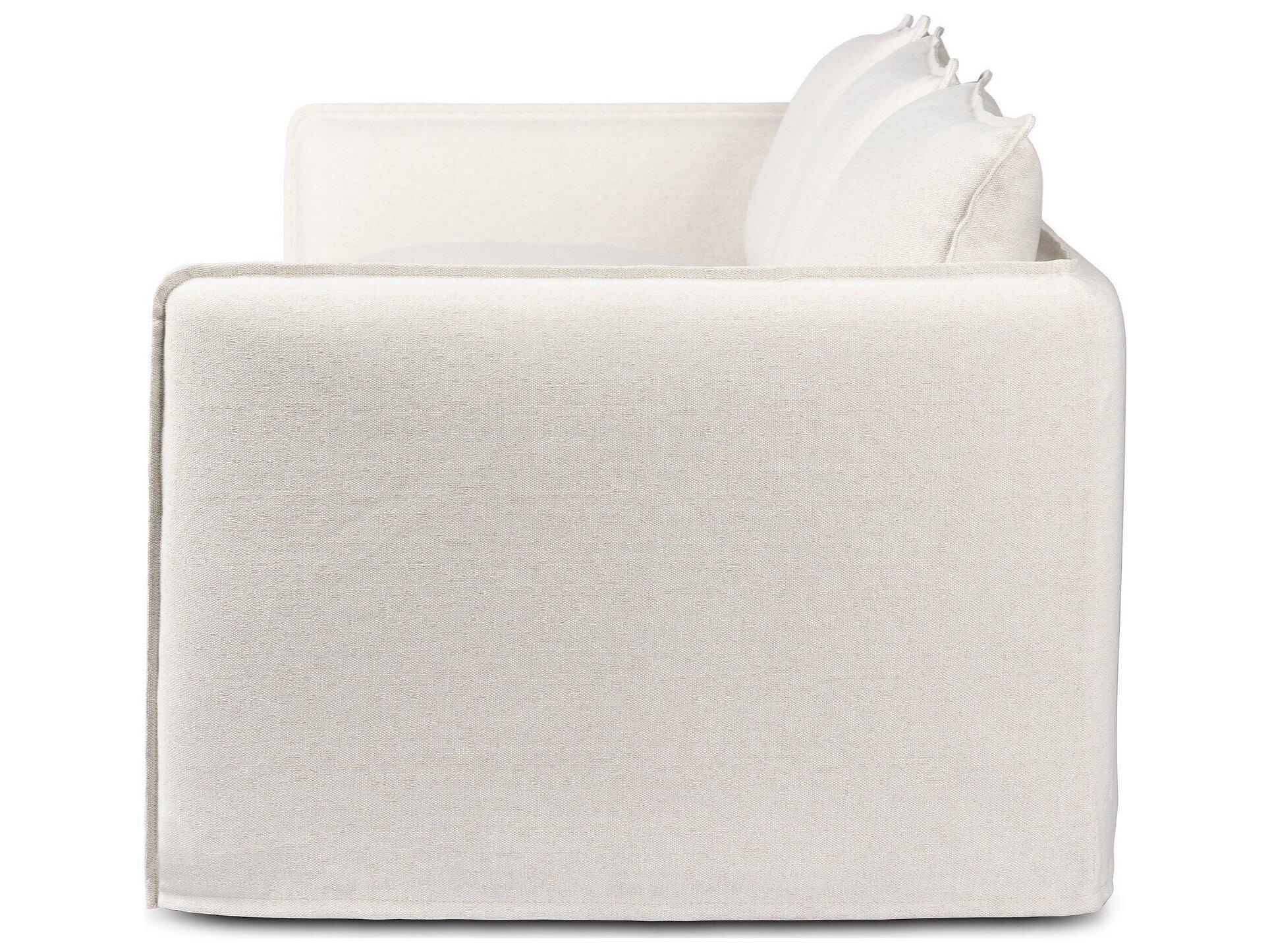 Four Hands Outdoor Westgate Andre Polypropylene Cushion Sofa in Alessi Linen