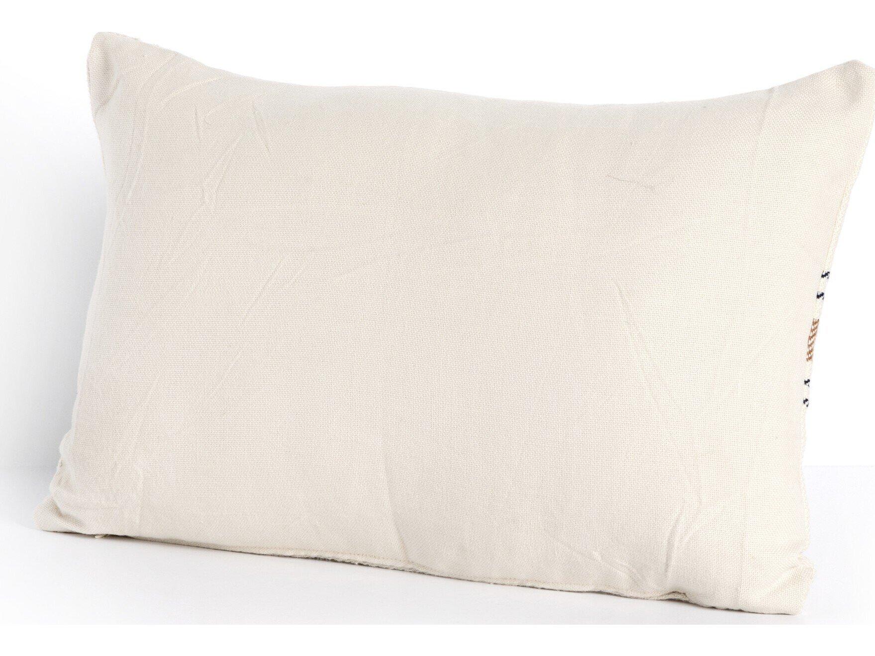 Four Hands Outdoor Willow Long Gold Stripe Pillow