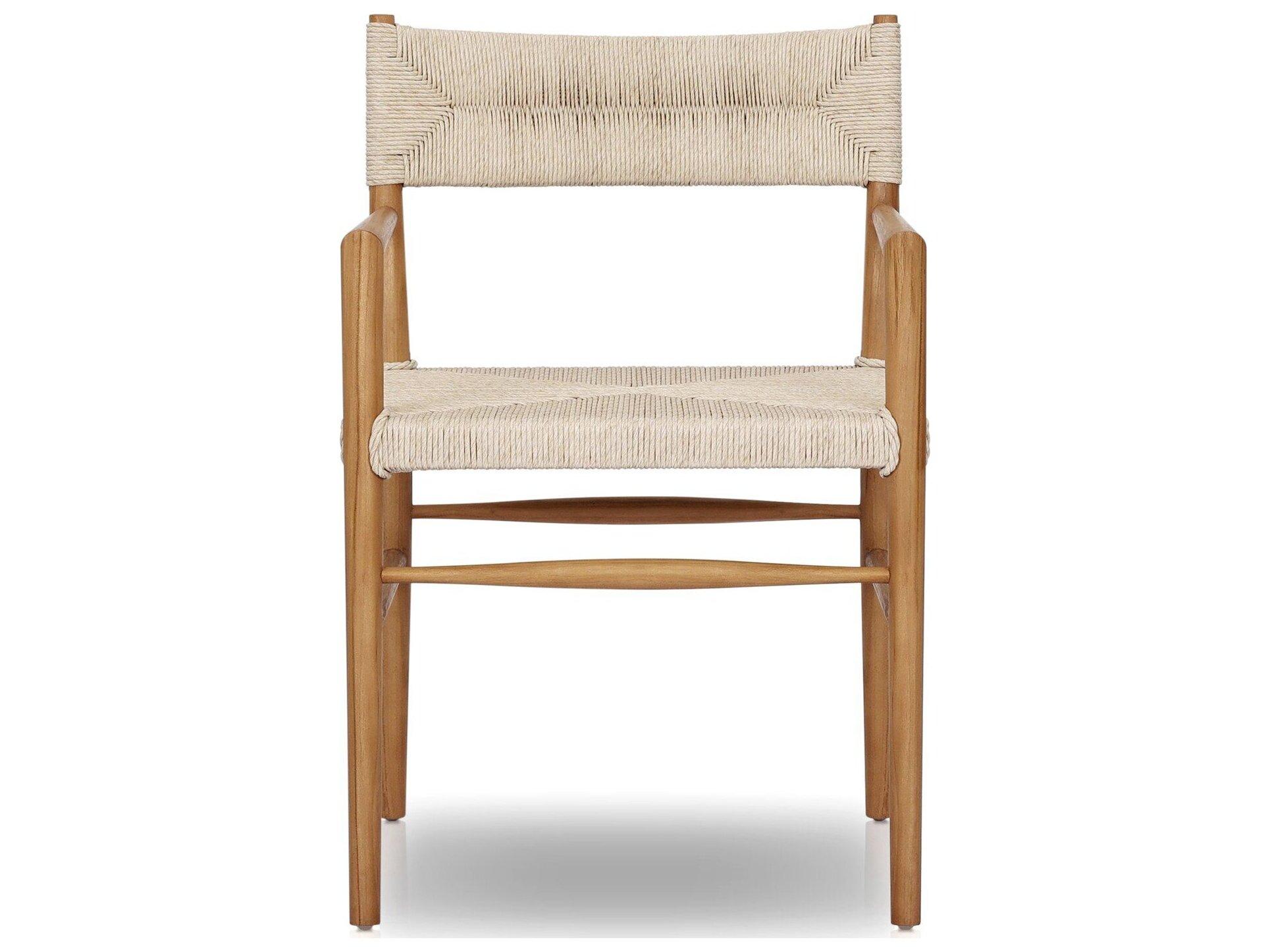 Four Hands Outdoor Grass Roots Lomas Arm Dining Chair
