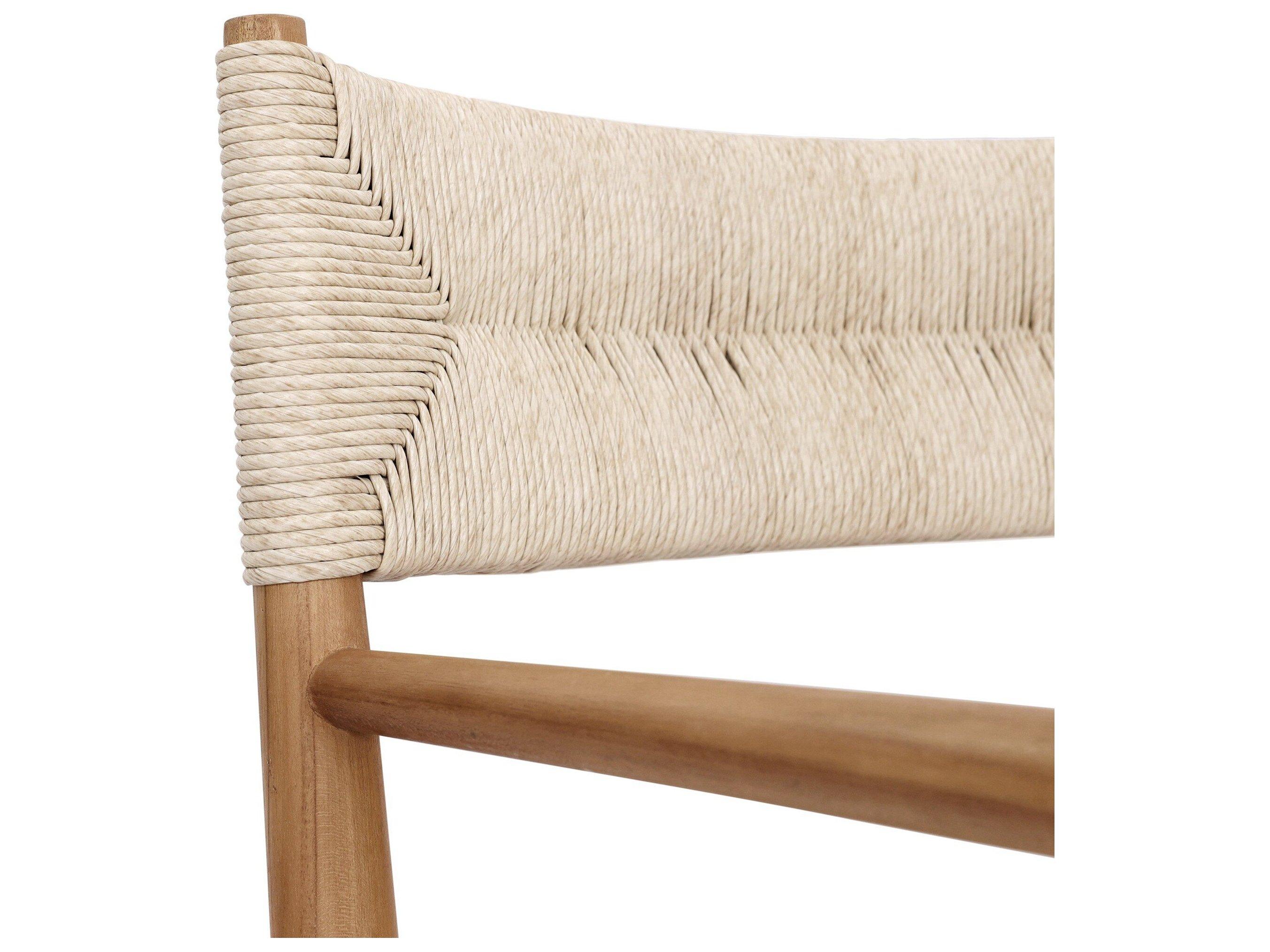 Four Hands Outdoor Grass Roots Lomas Arm Dining Chair