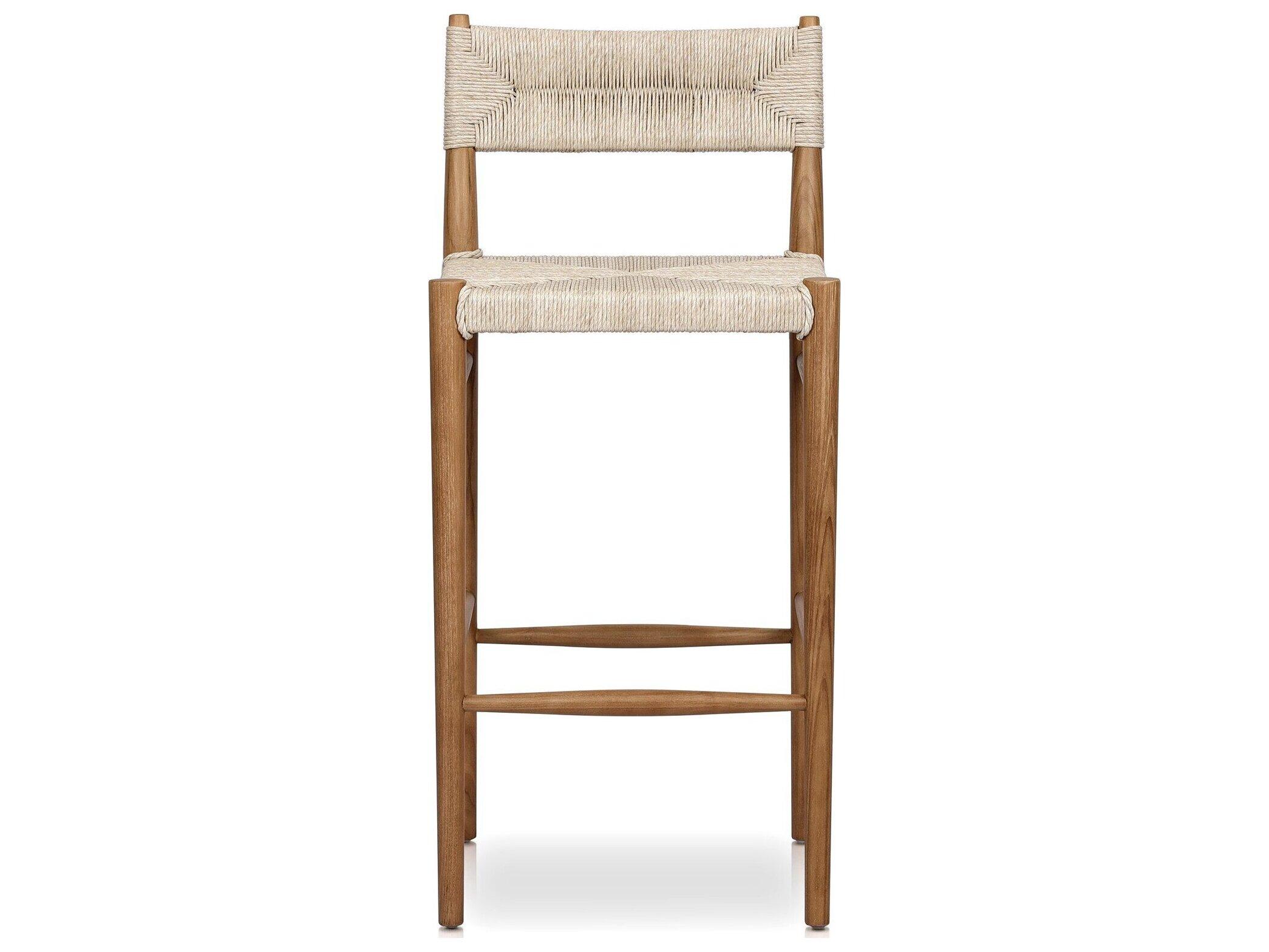 Four Hands Outdoor Grass Roots Lomas Bar Stool