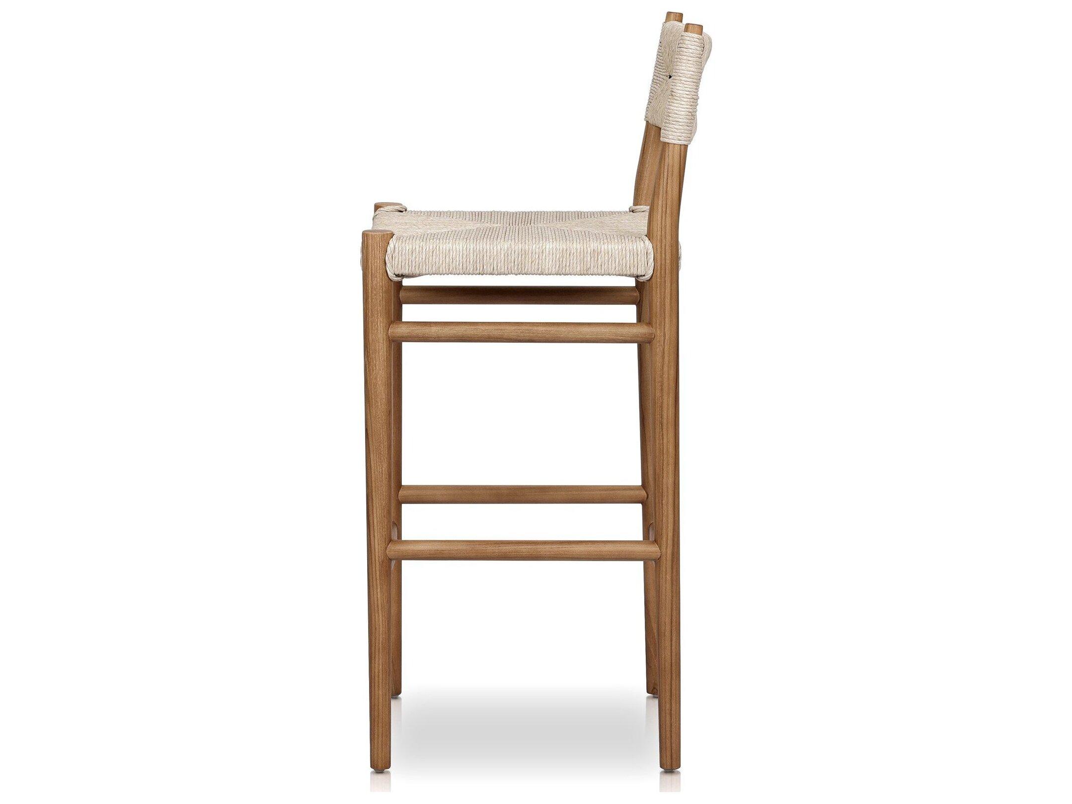 Four Hands Outdoor Grass Roots Lomas Bar Stool