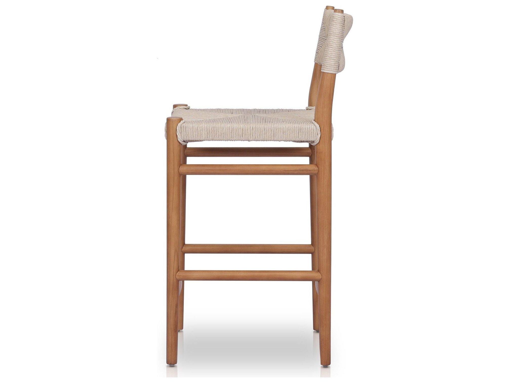Four Hands Outdoor Grass Roots Lomas Counter Stool